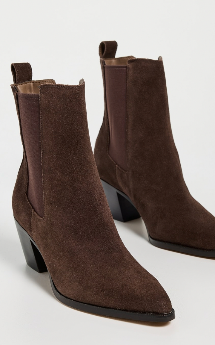 Dolce Vita Chocolate Shadie Booties