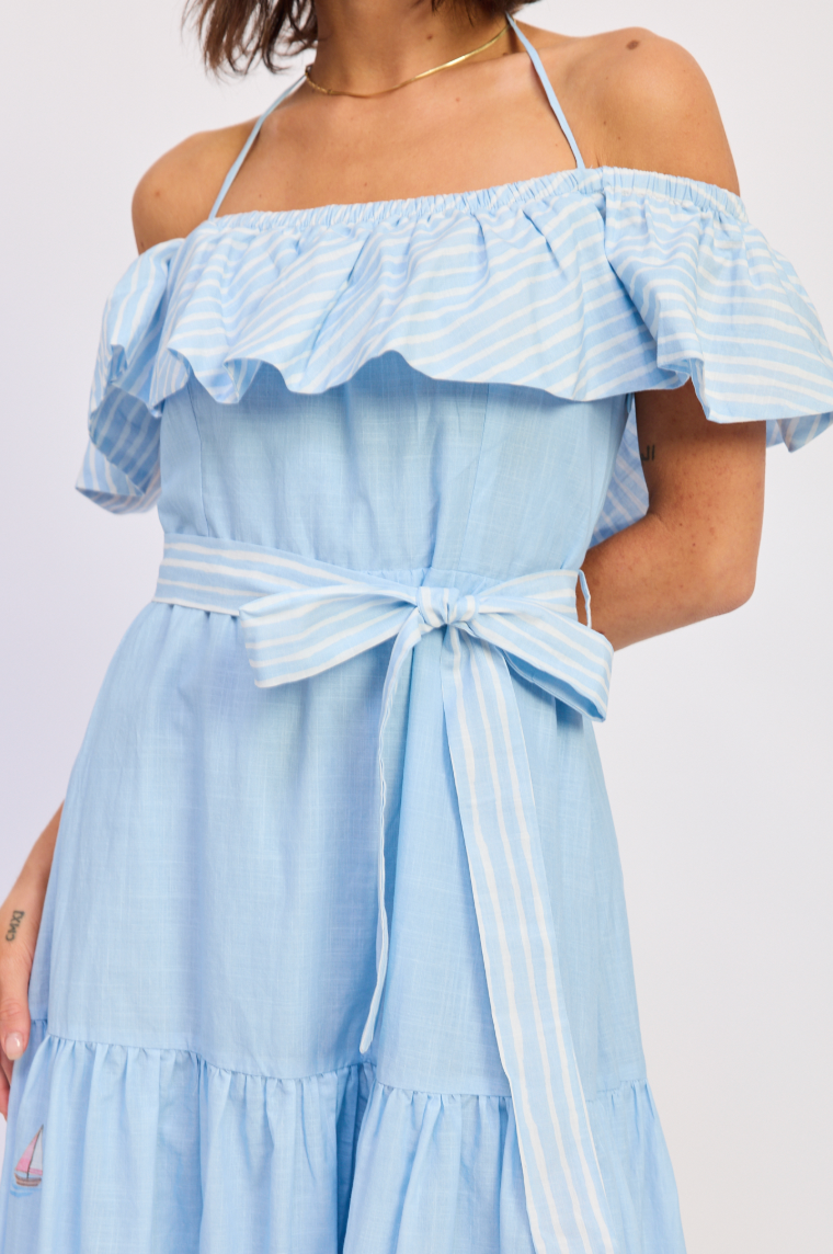 Côte d'Azur Maxi Dress