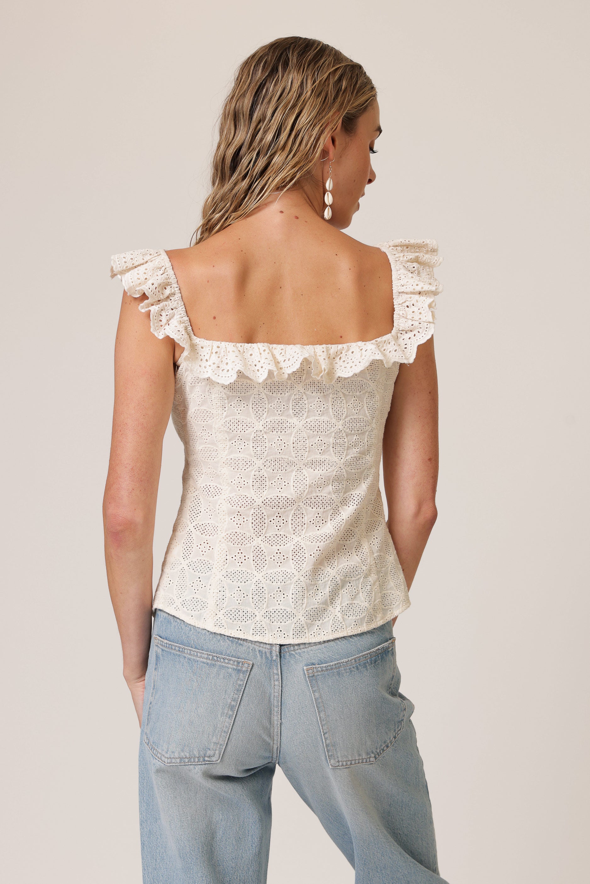 Line and Dot Aurelia Top