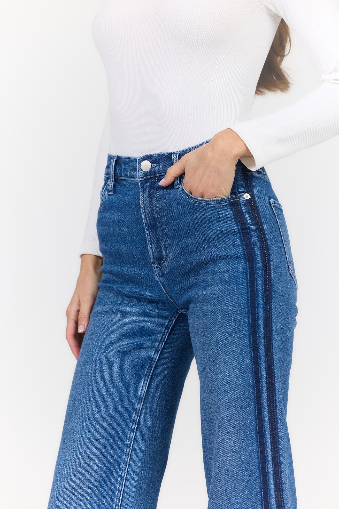 Nova Racer Stripe Jeans