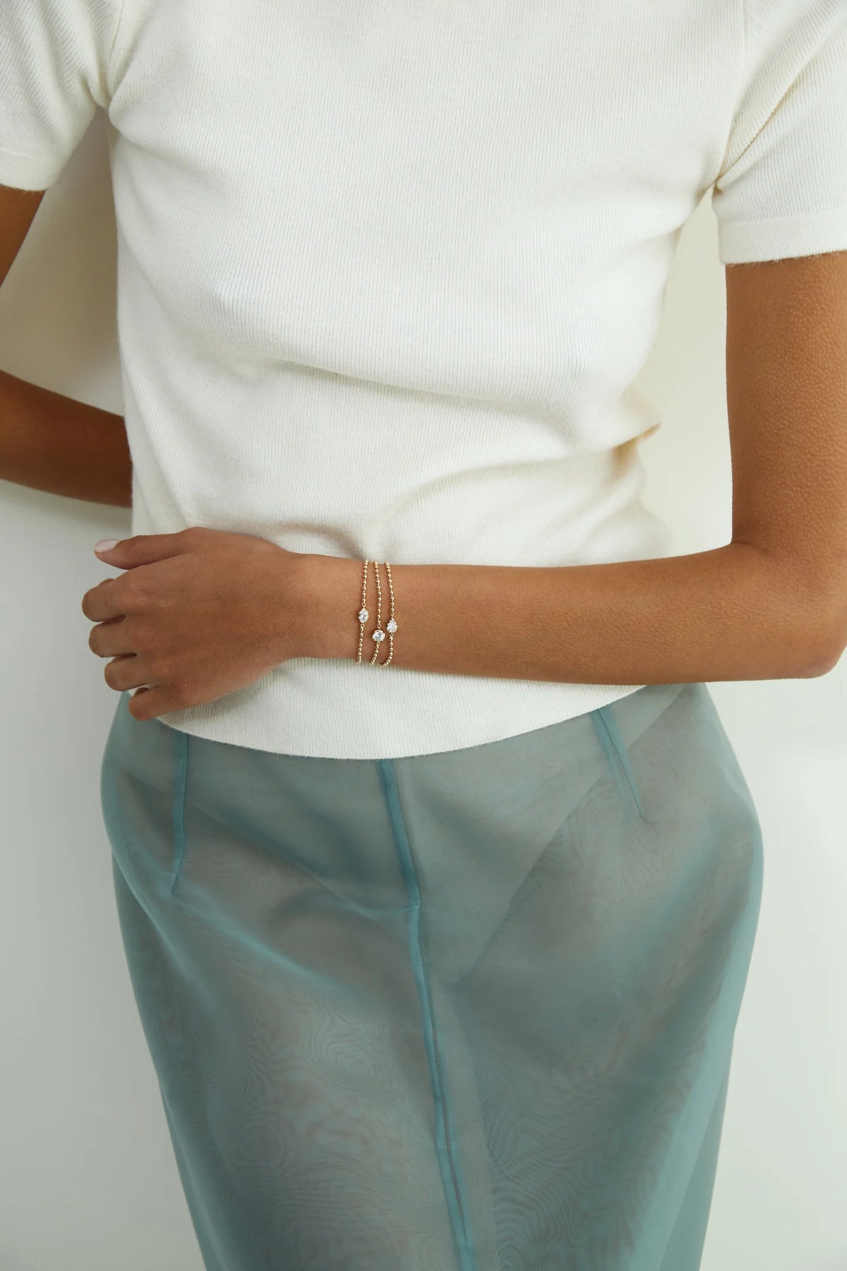 Cleo Pear Bracelet