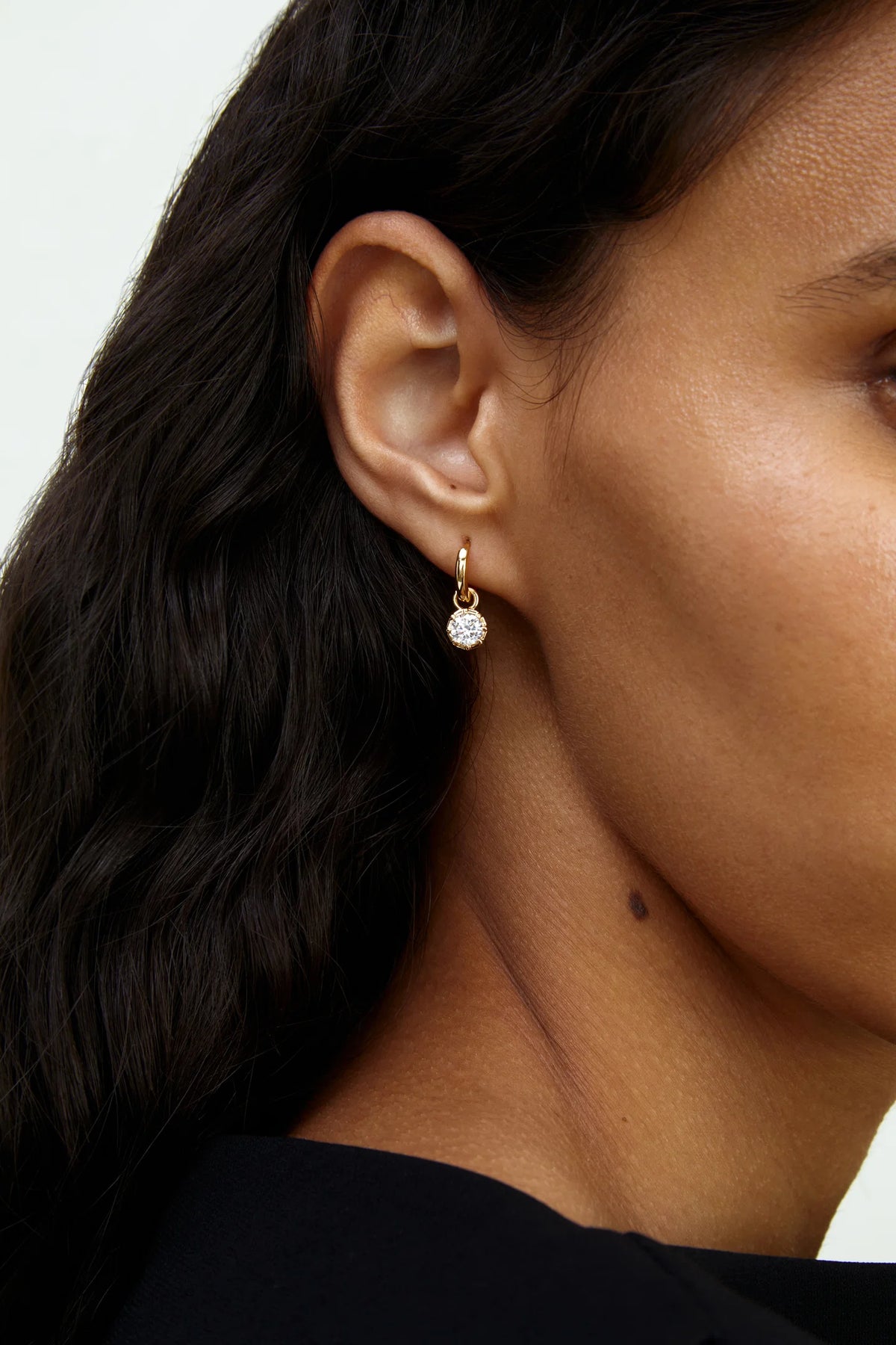 Cleo Bezel Set Earrings