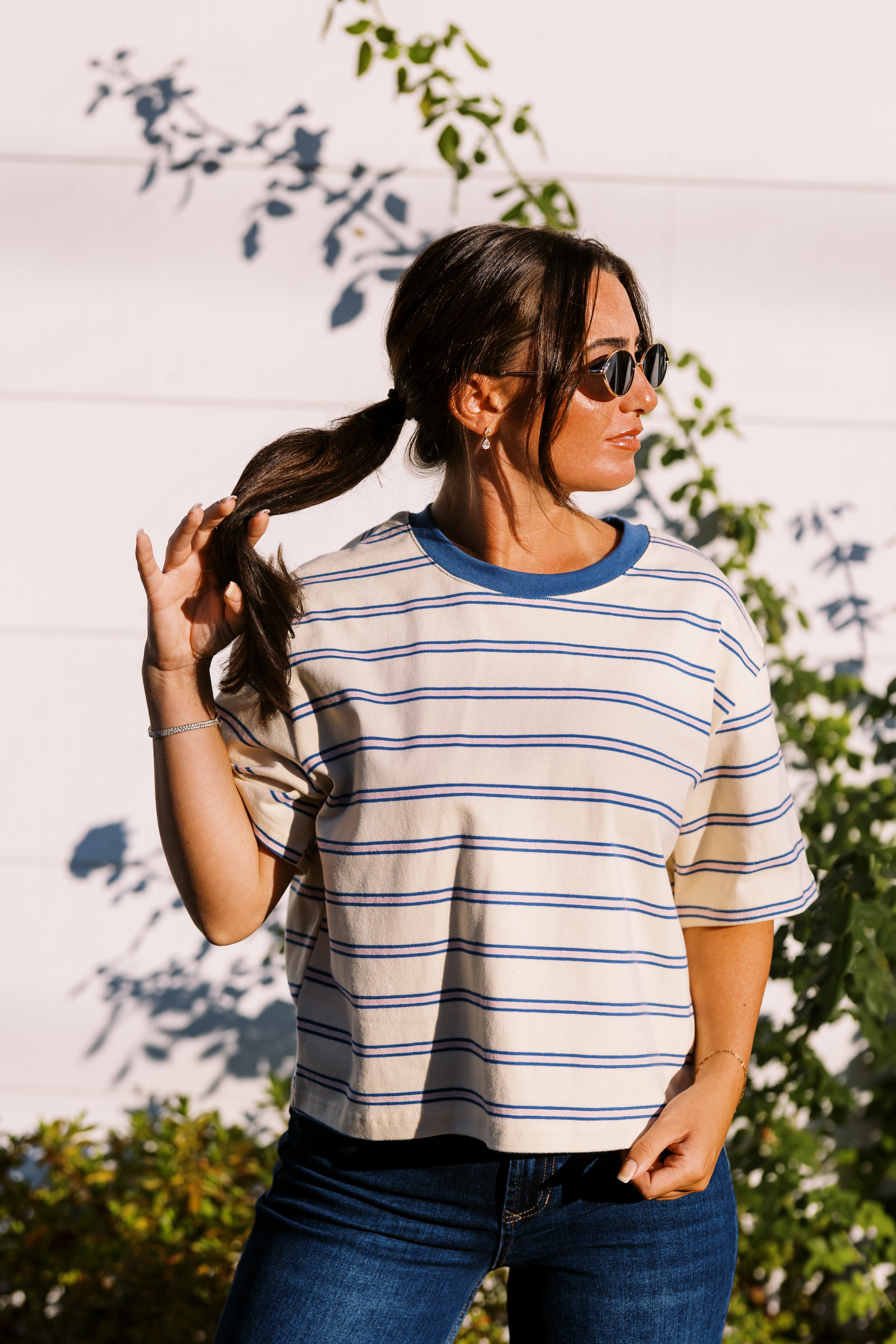 Juliette Stripe Tee