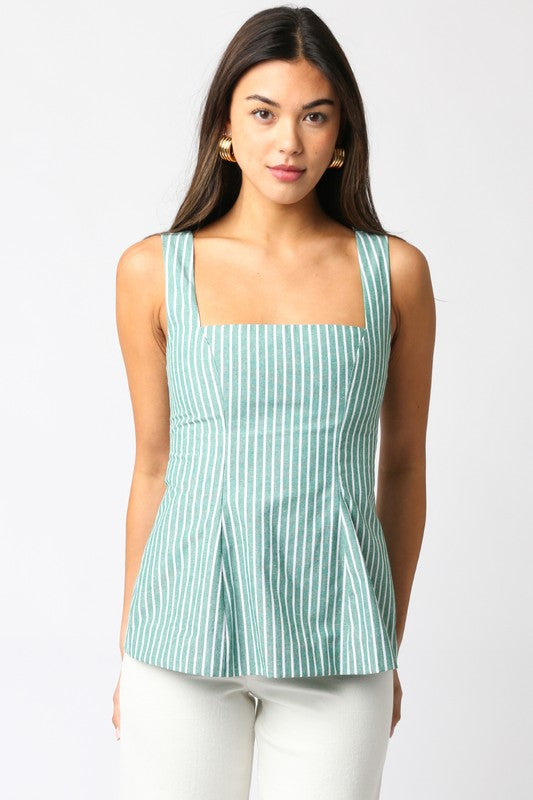 Luca Striped Top