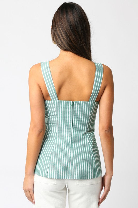Luca Striped Top