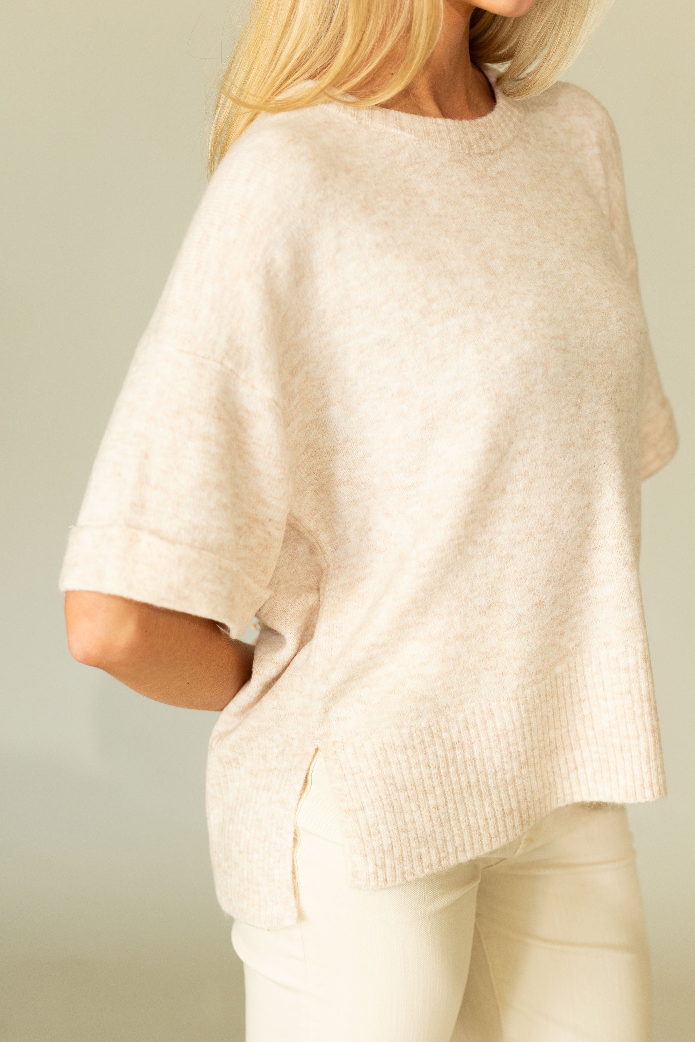 Carson Knit Sweater Tee