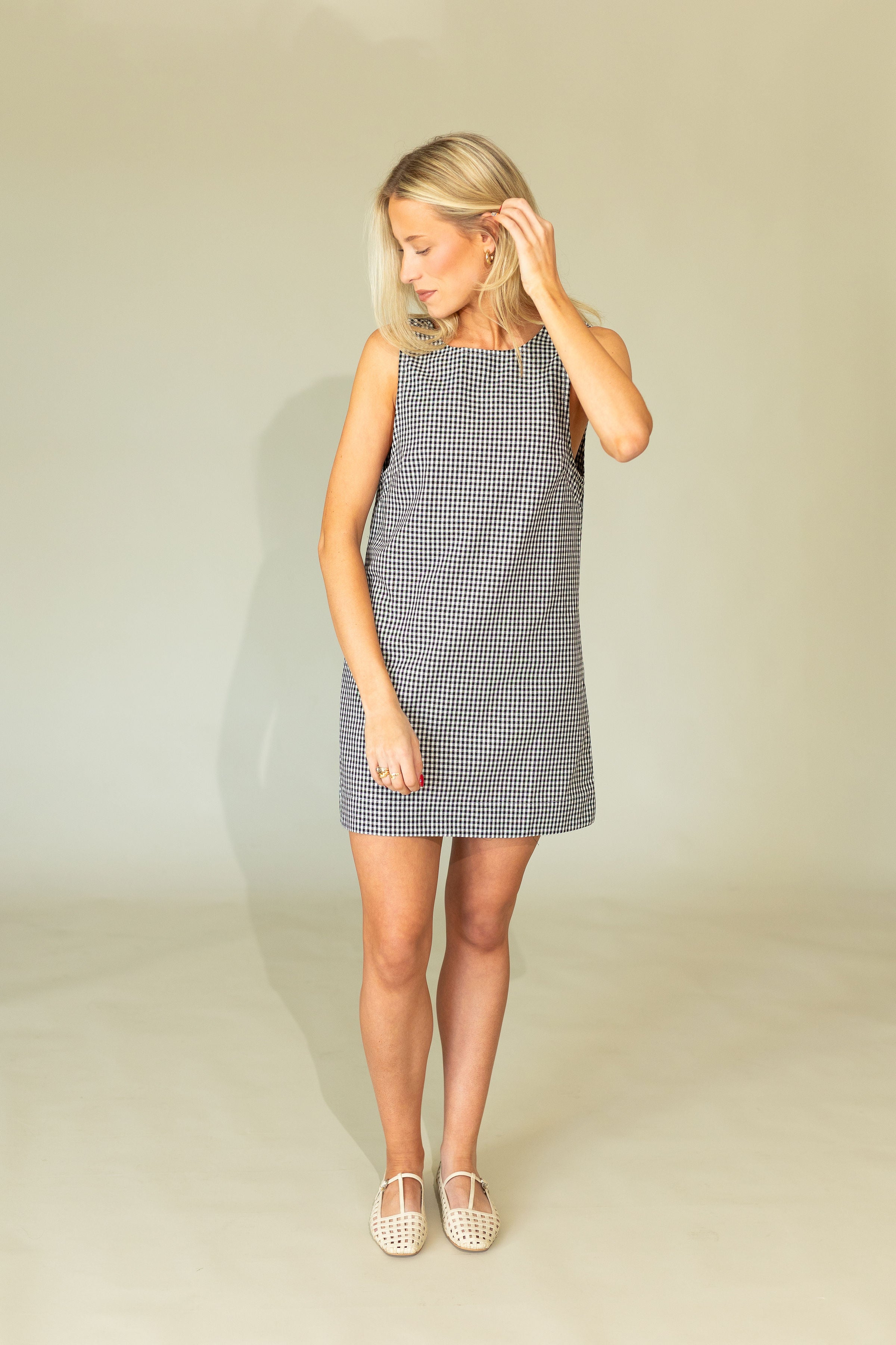 Adrienne Gingham Dress