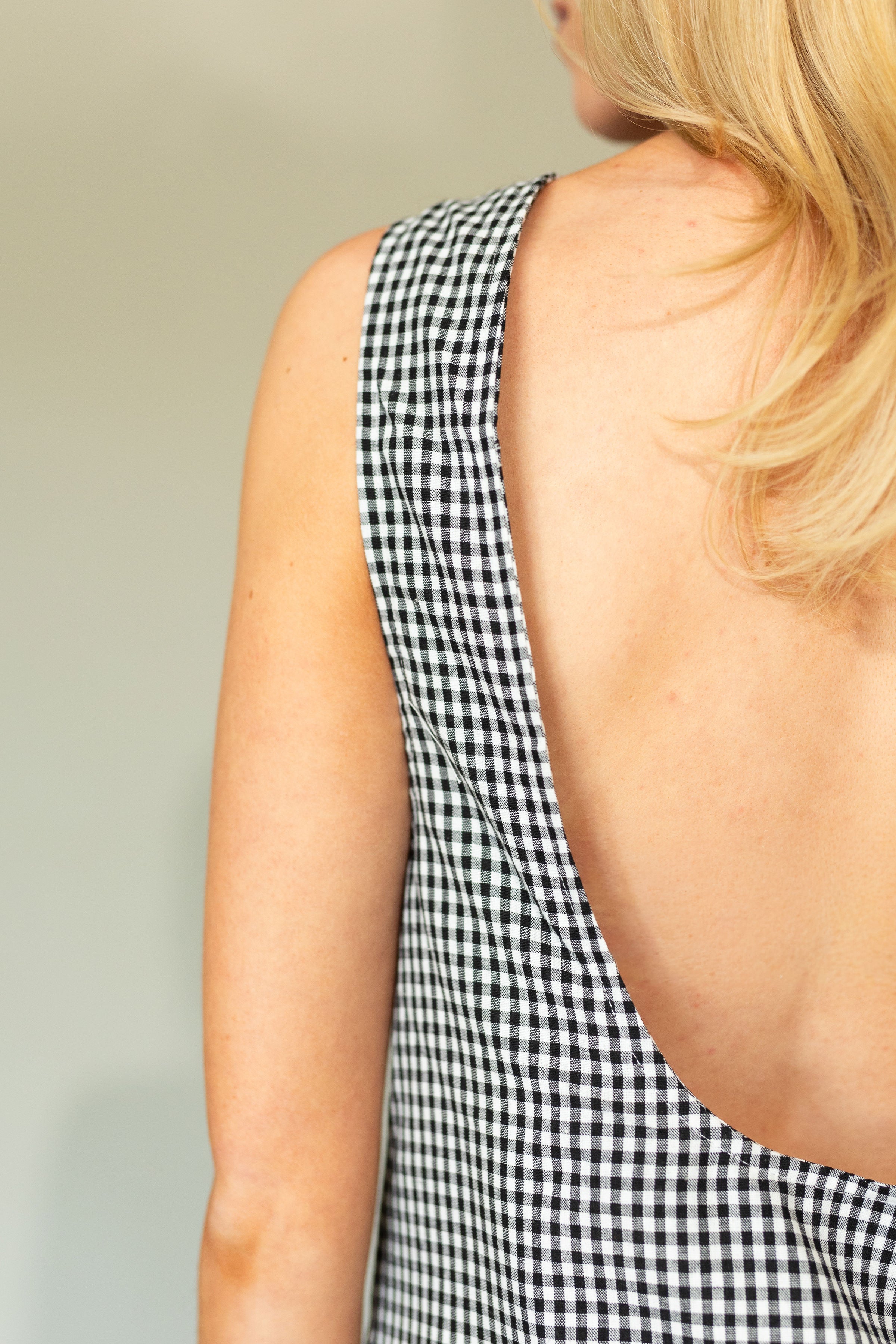 Adrienne Gingham Dress