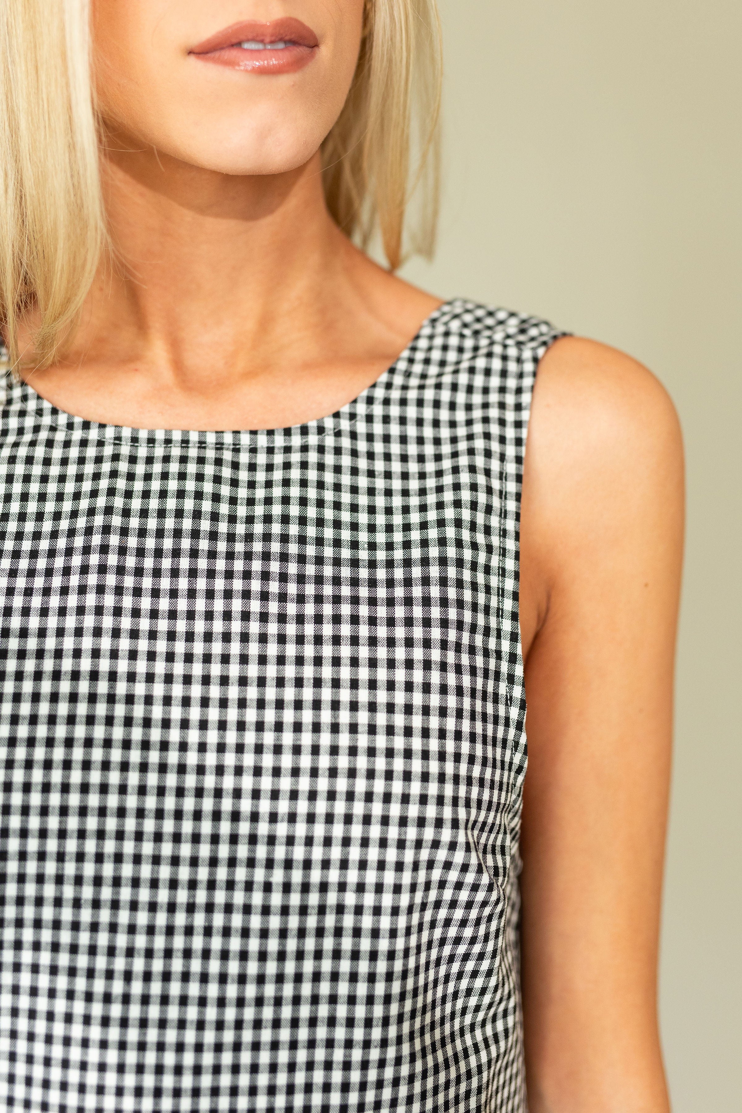 Adrienne Gingham Dress