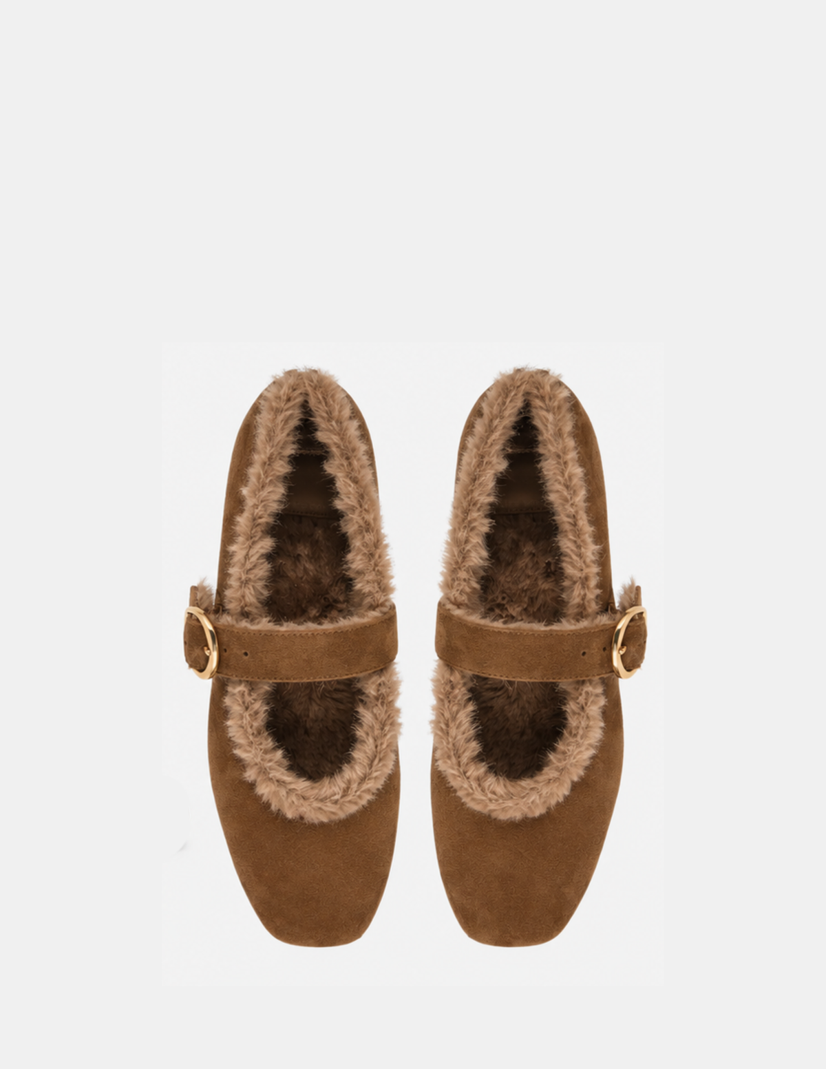 Dolce Vita Mella Plush Flats - Light Brown