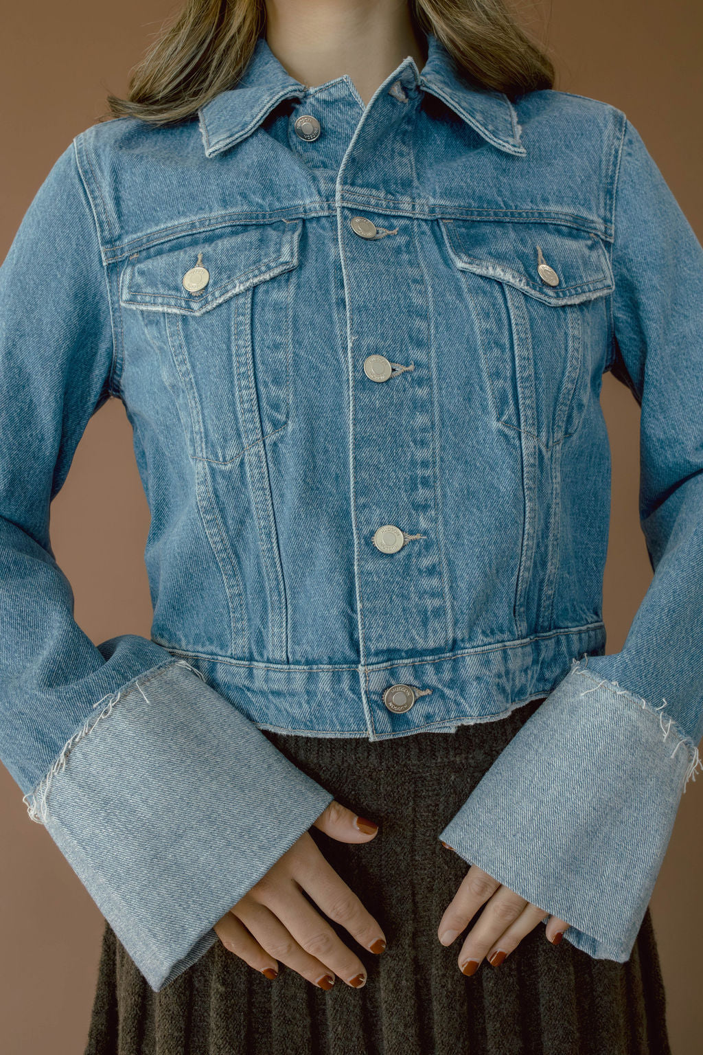 Hudson Cuffed Denim Jacket