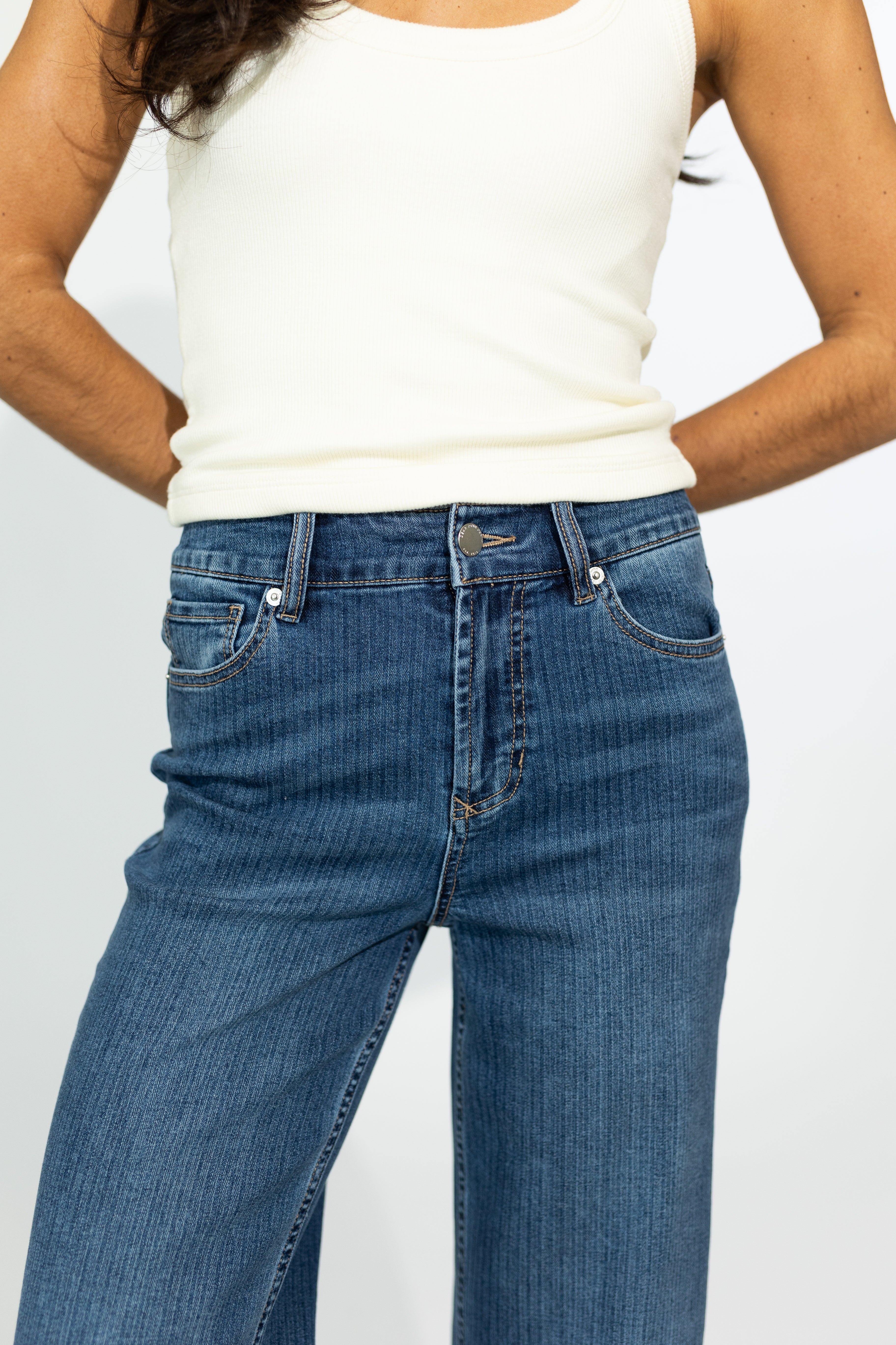 Abbey Road Cuffed Jeans