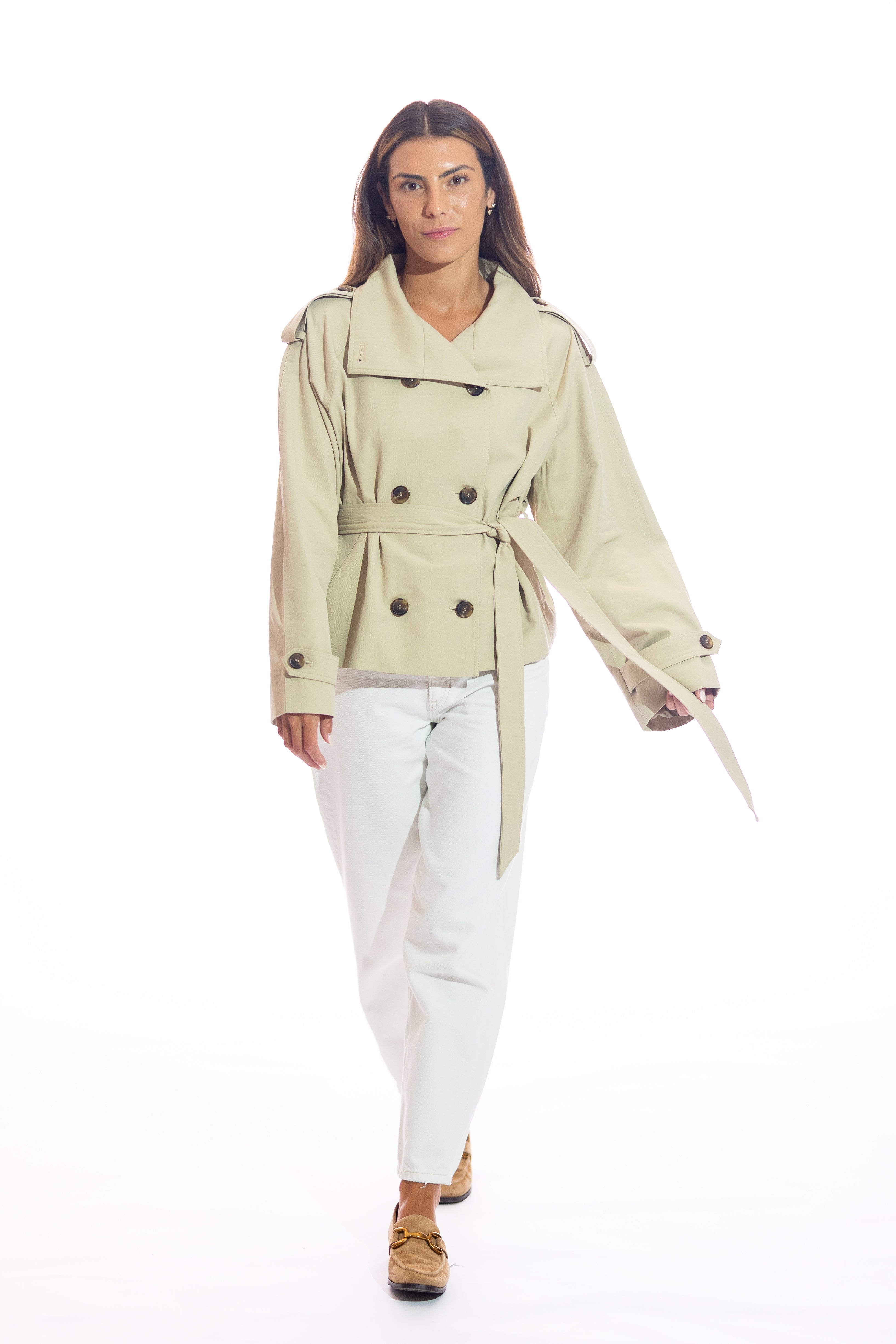 Marais Short Trench Coat