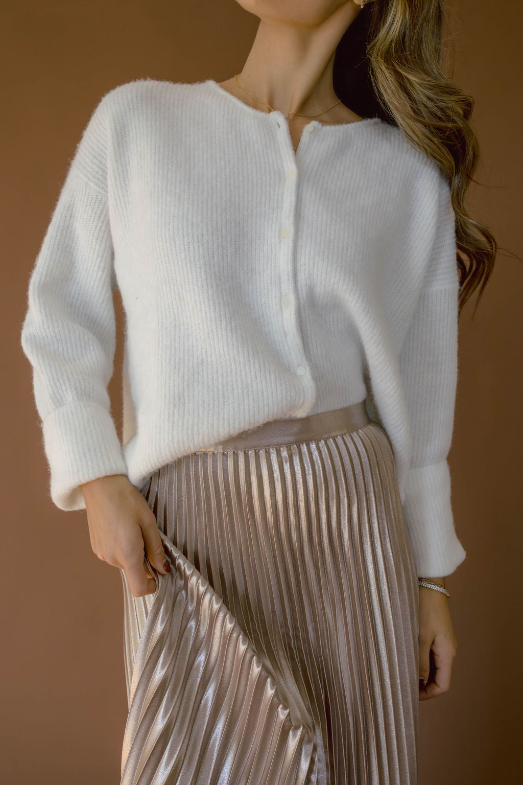 Marielle Pleated Maxi Skirt