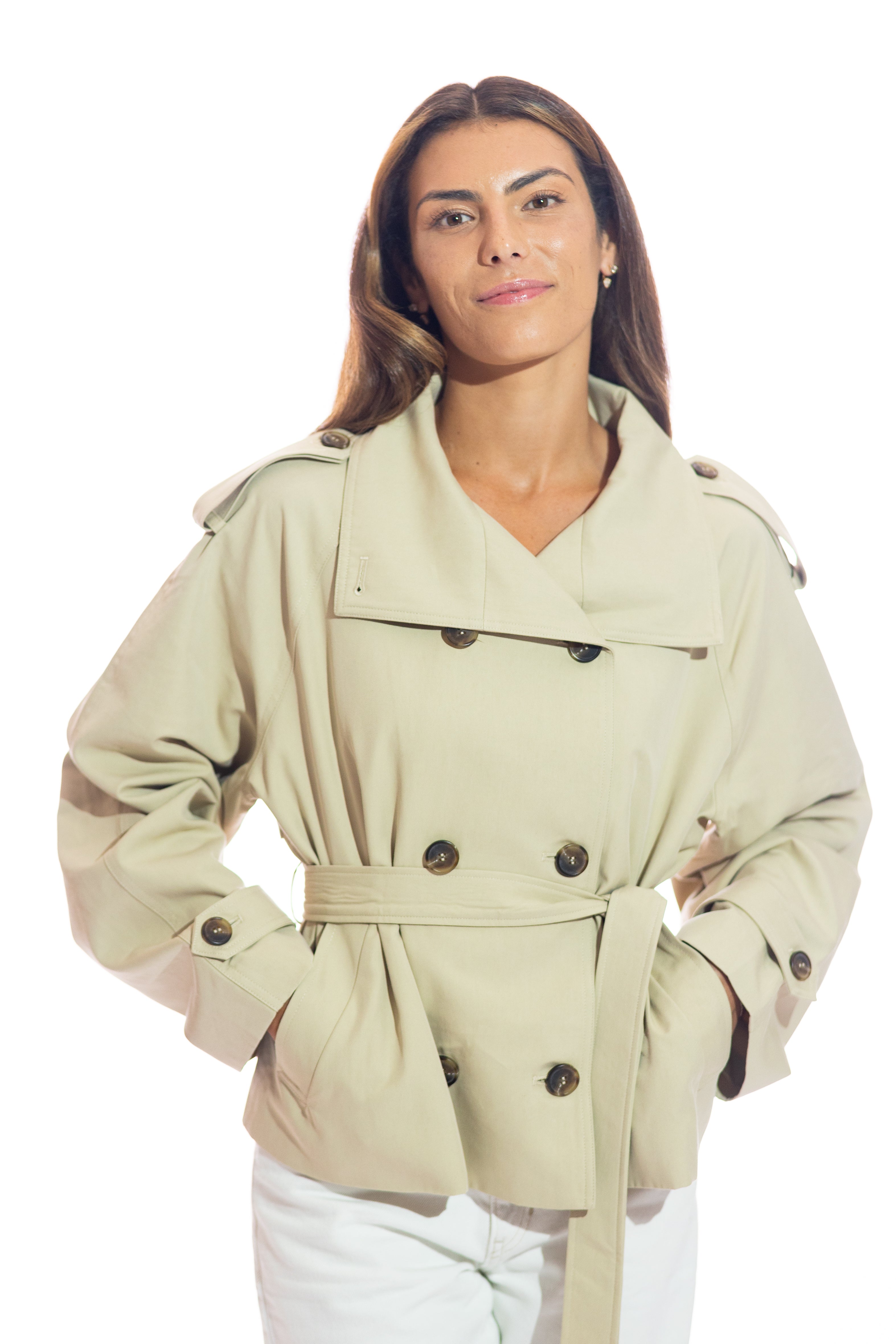 Marais Short Trench Coat