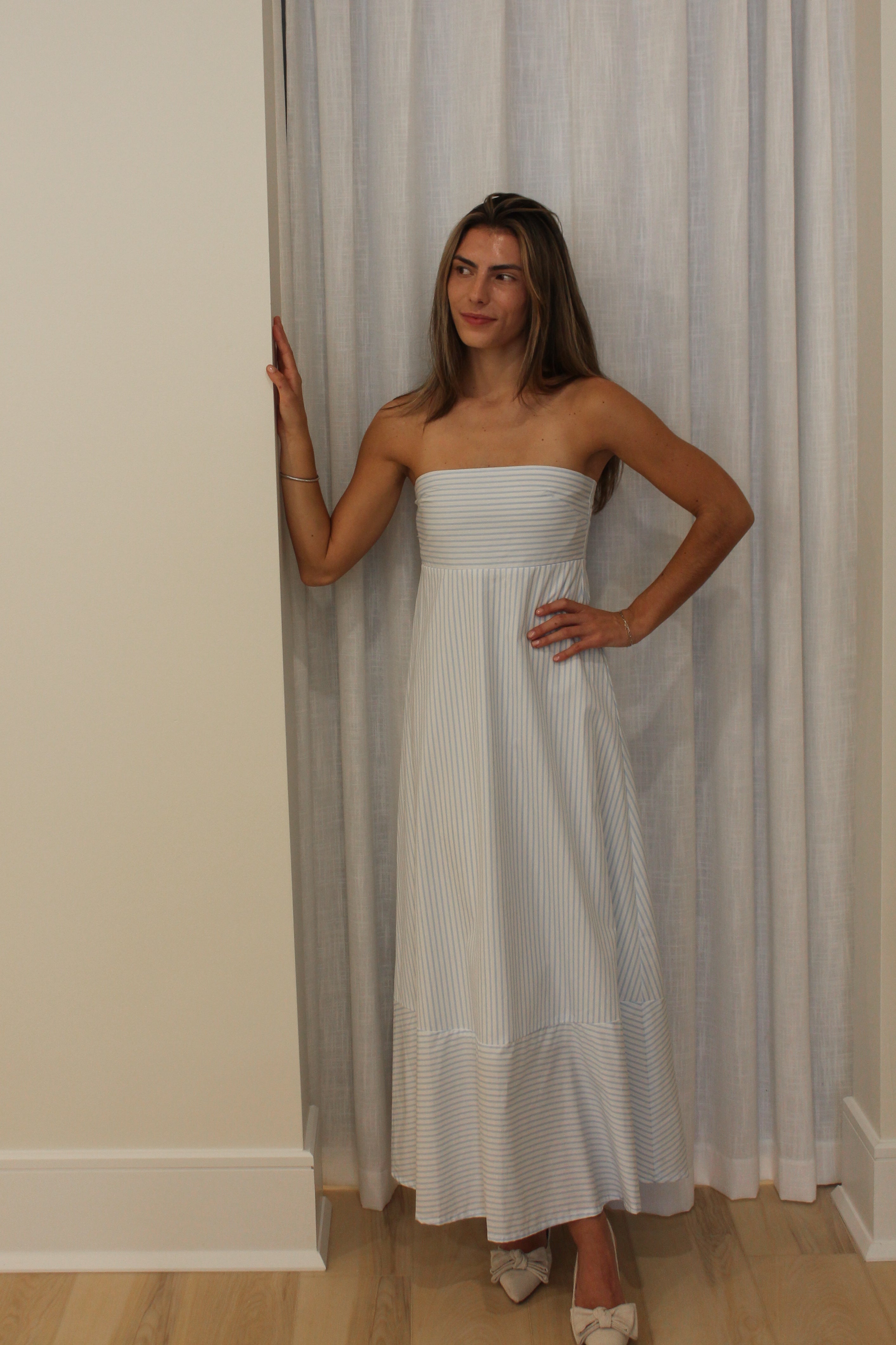 Timothy Poplin Dress