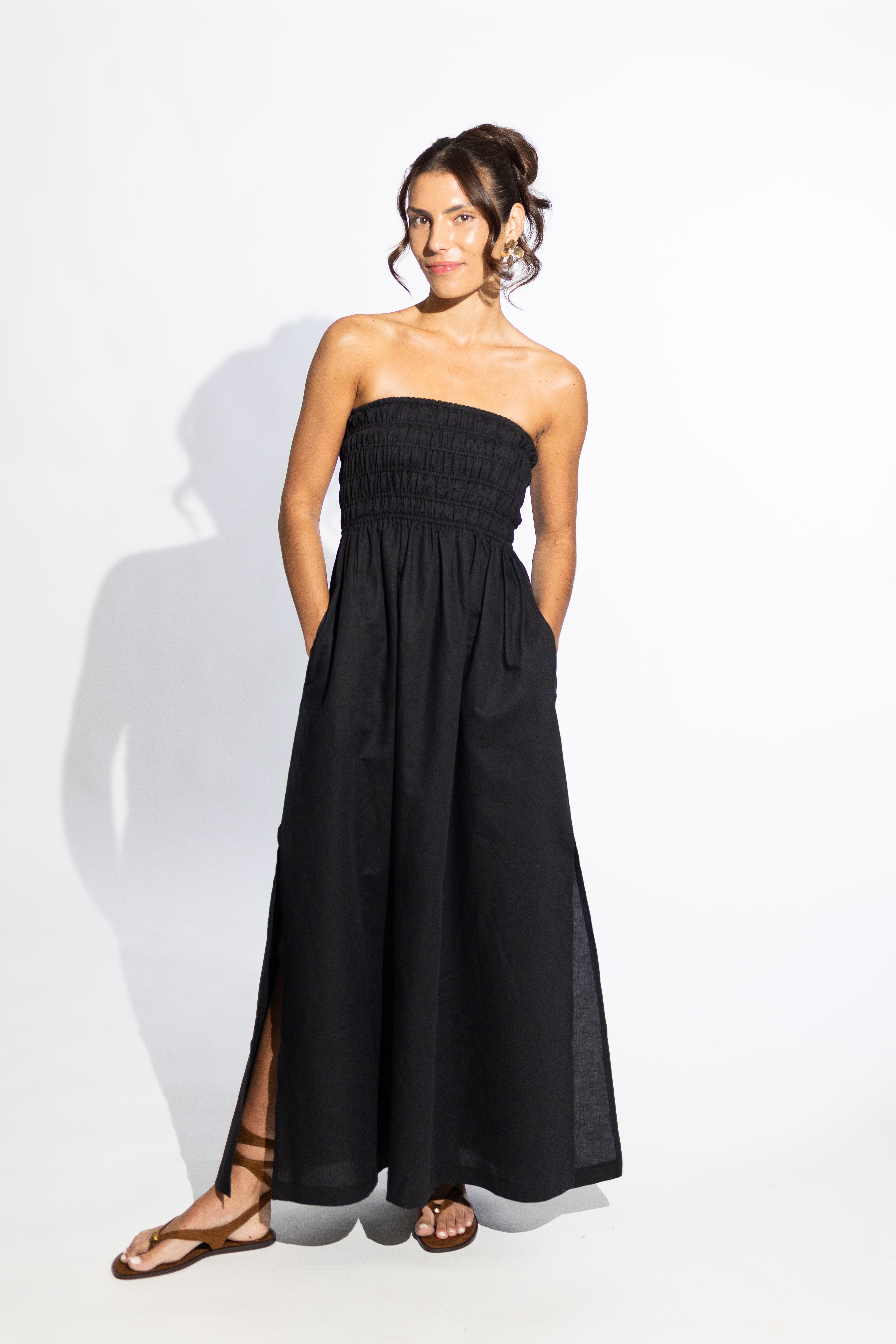 Zuri Strapless Maxi Dress