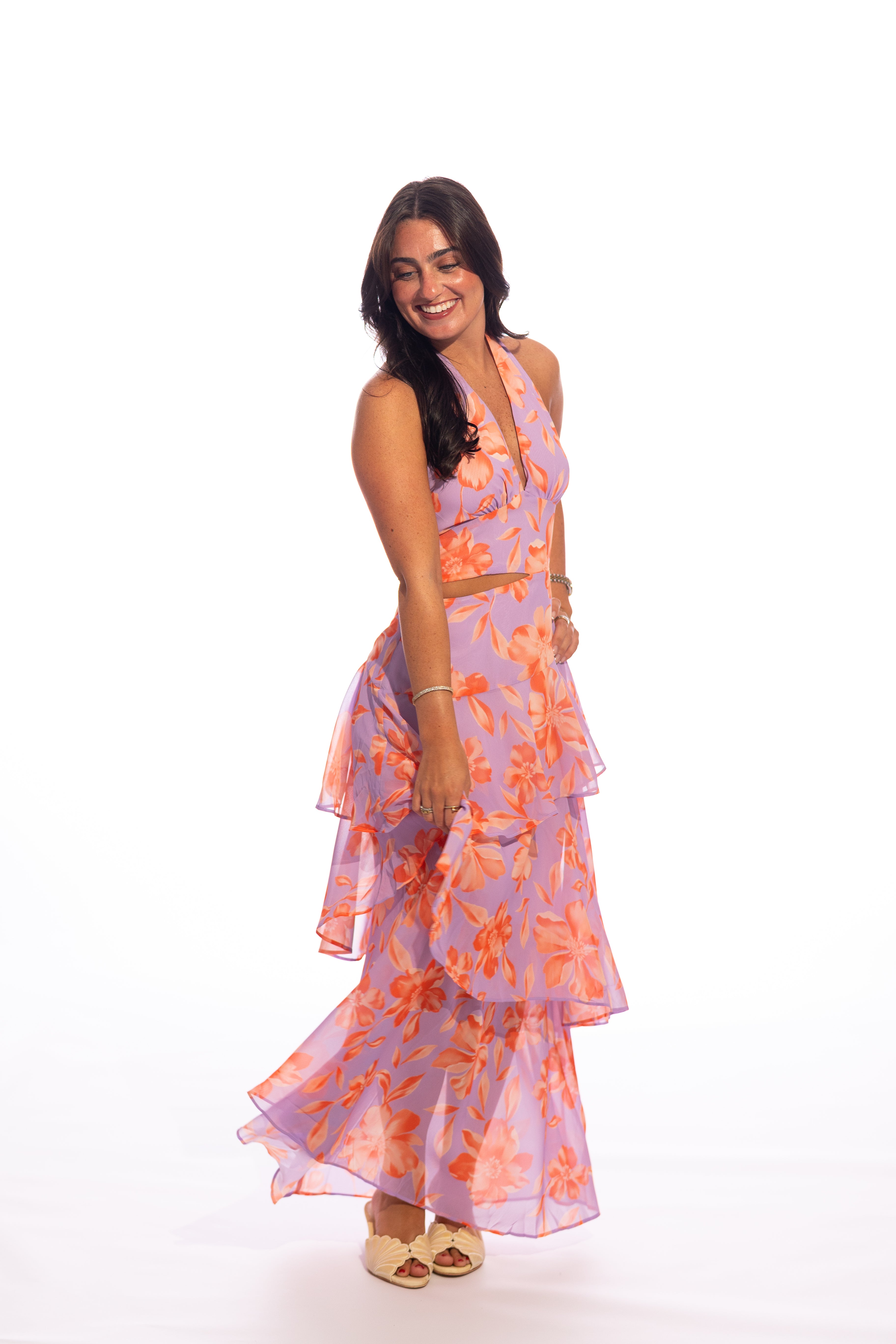 Natalia Floral Maxi Dress