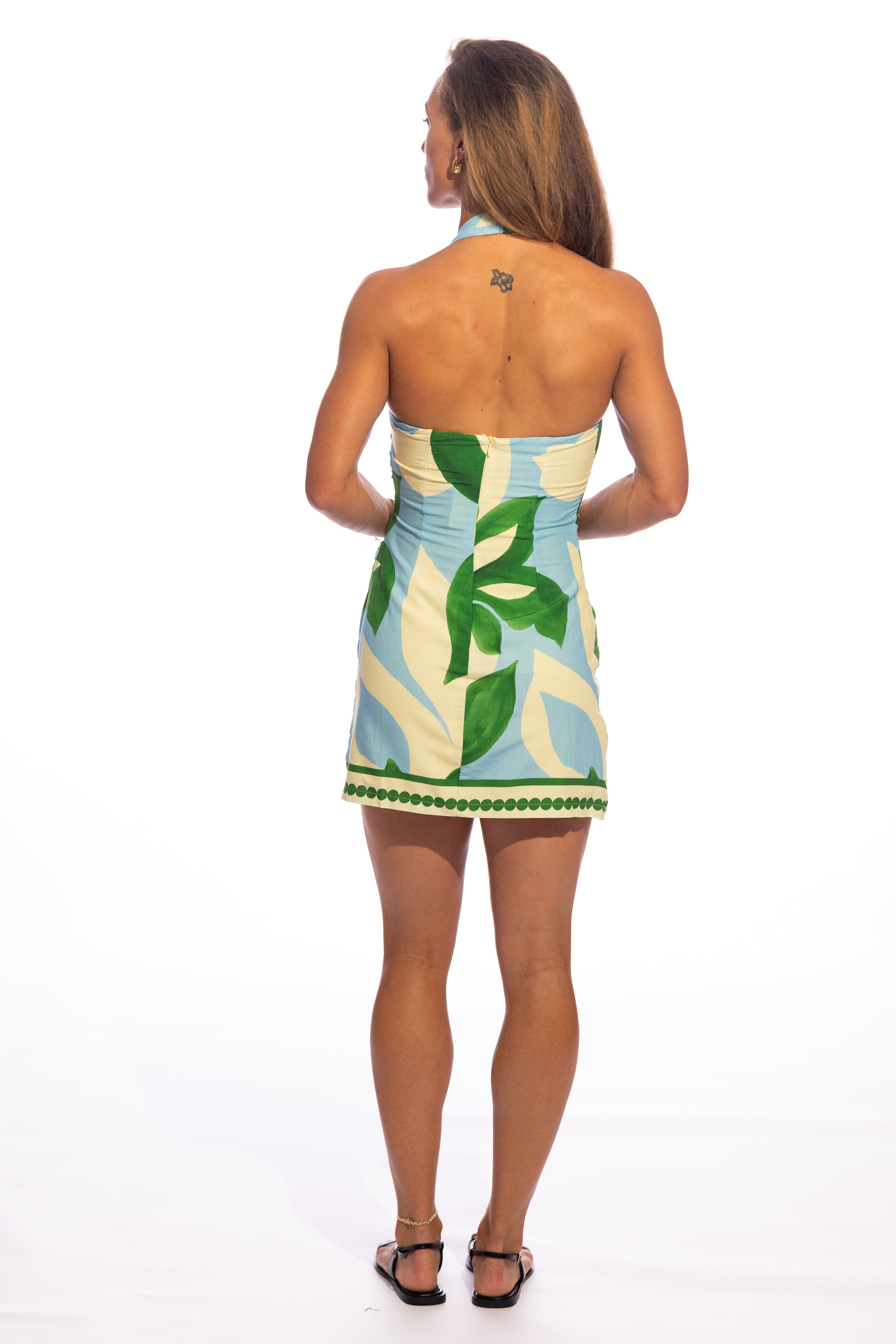 Ryleigh Halter Mini Dress