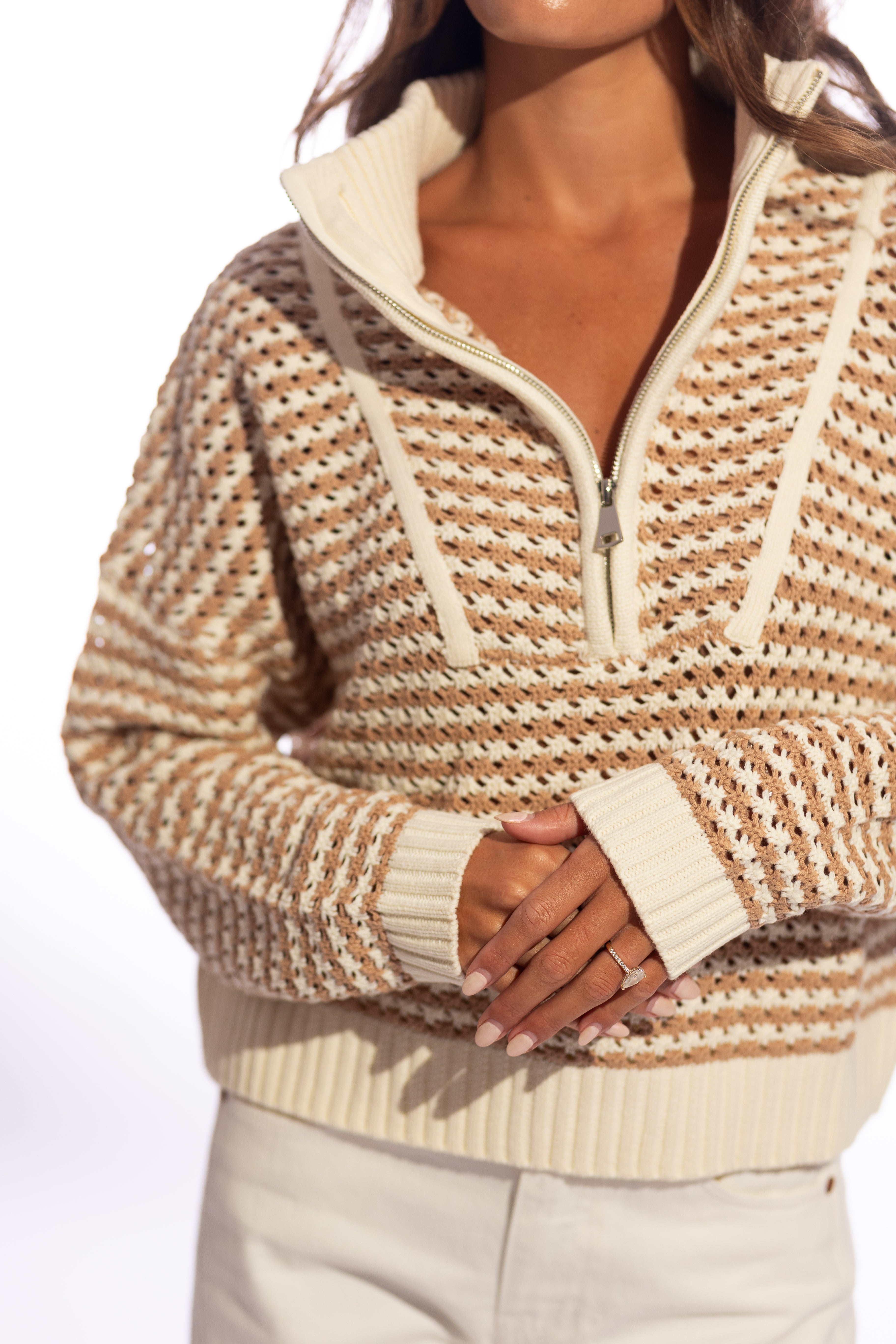 Pre-Order Camden Half Zip Sweater (ships by 8/7)
