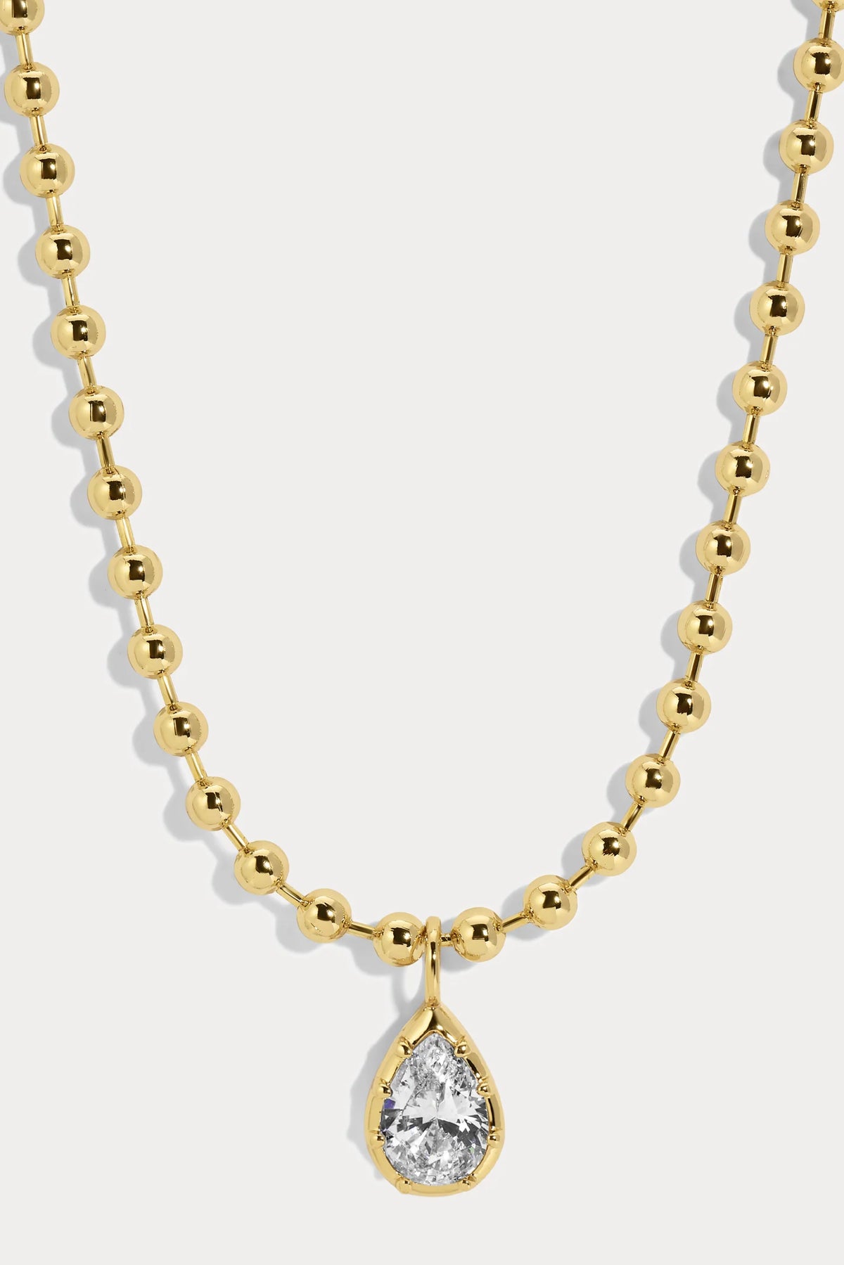 Cleo Pear Necklace