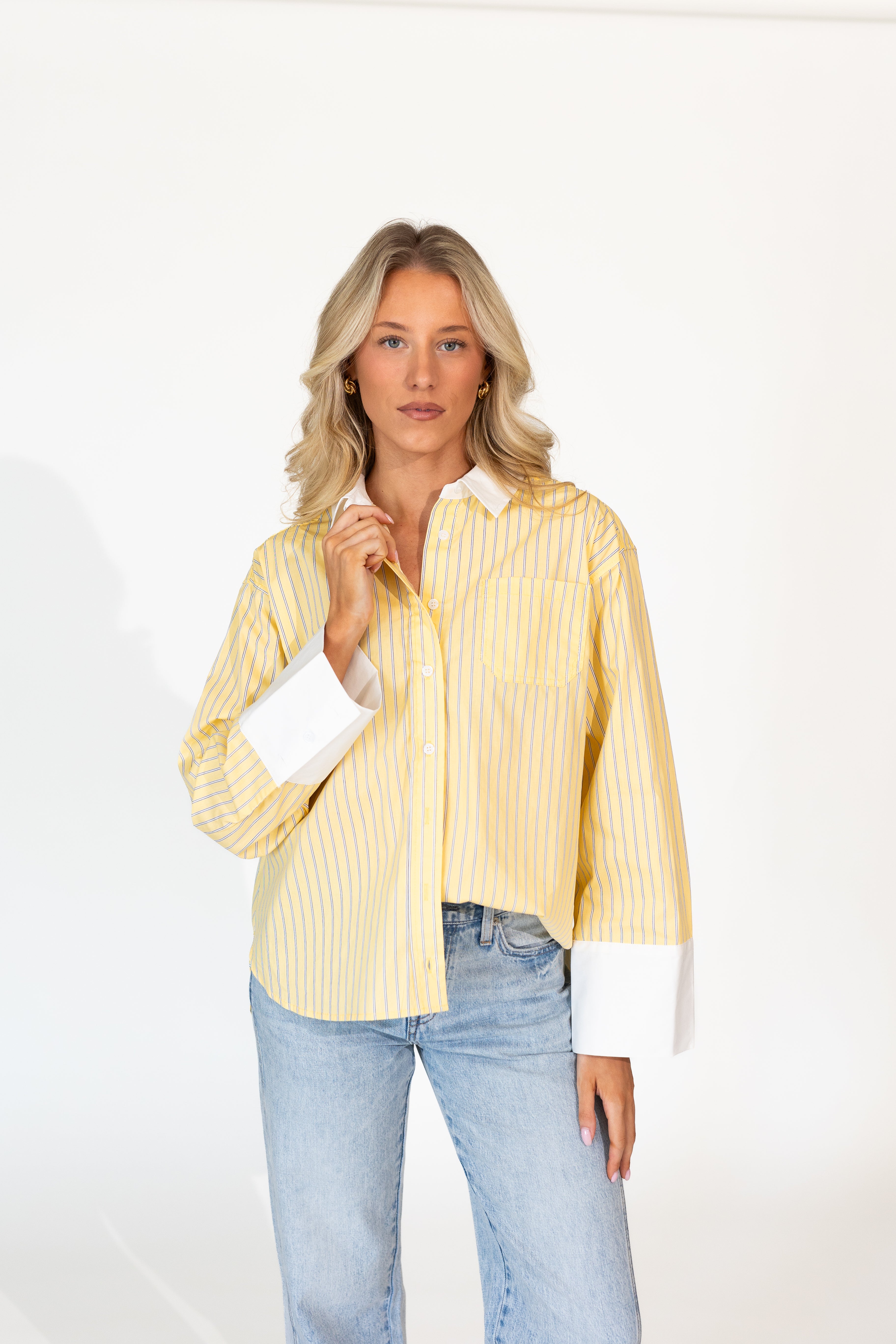 Buttercup Button Down