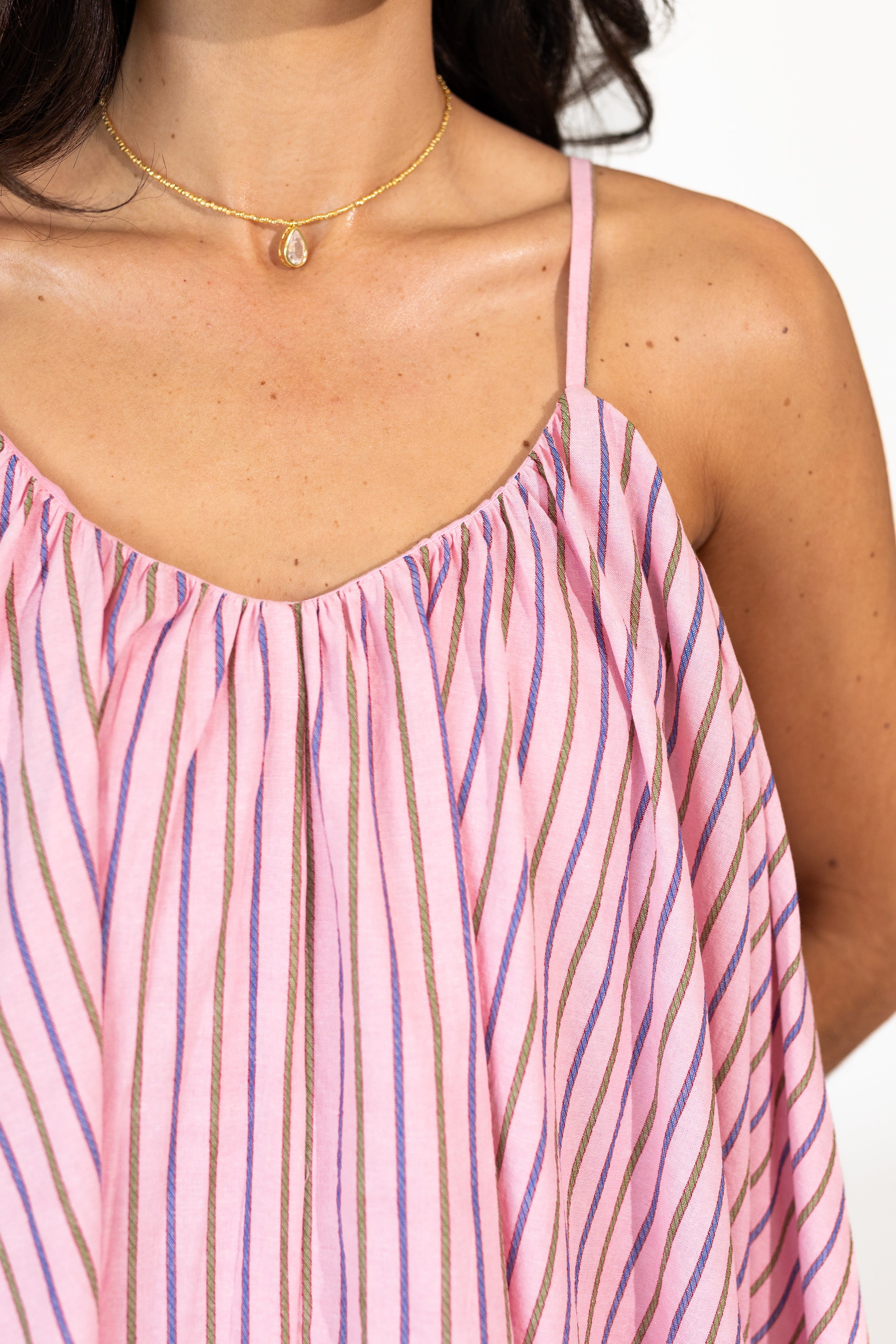 Sadie Blush Babydoll Dress