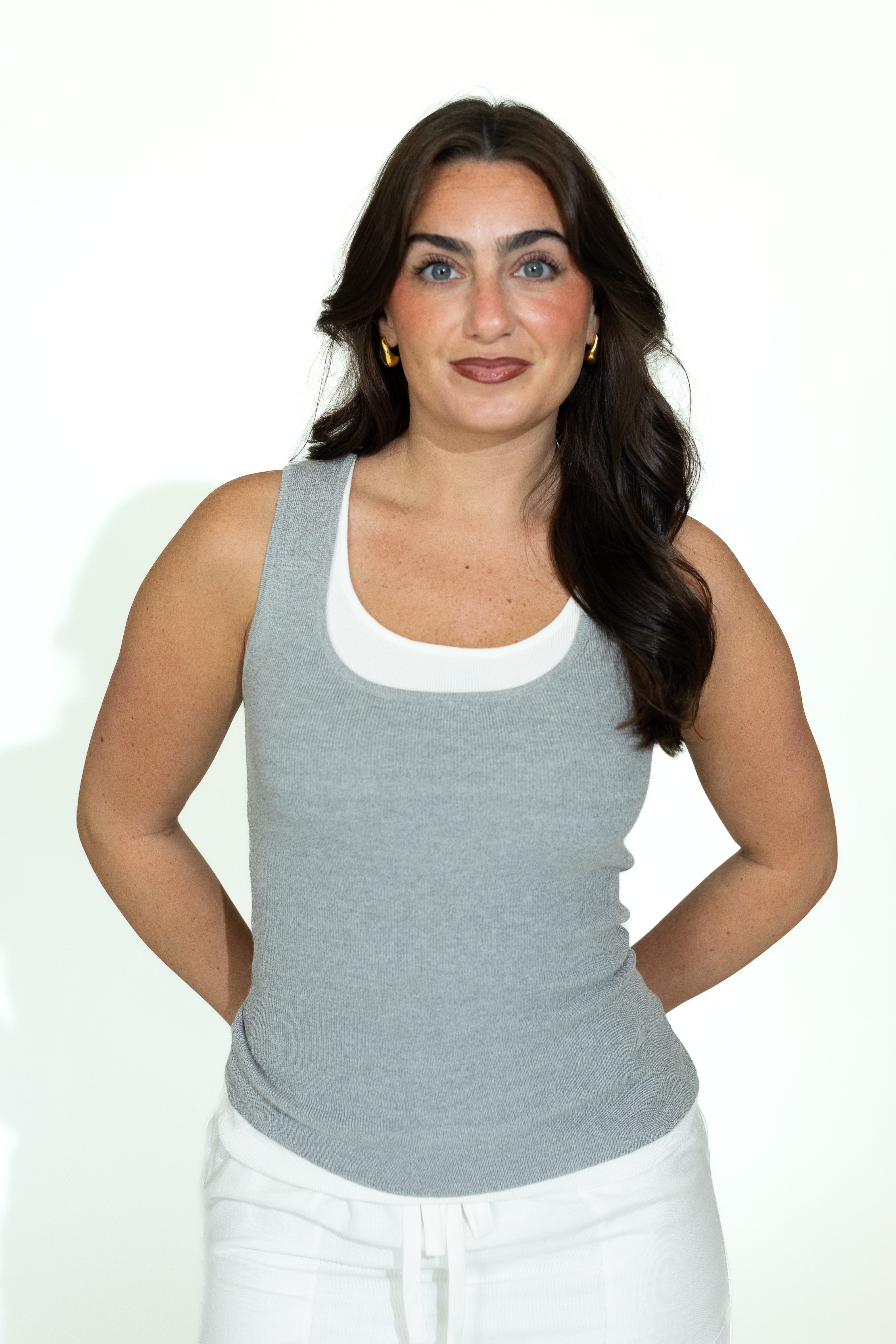 トップス Plantation layered tank top Jordyn Layered Tank Top