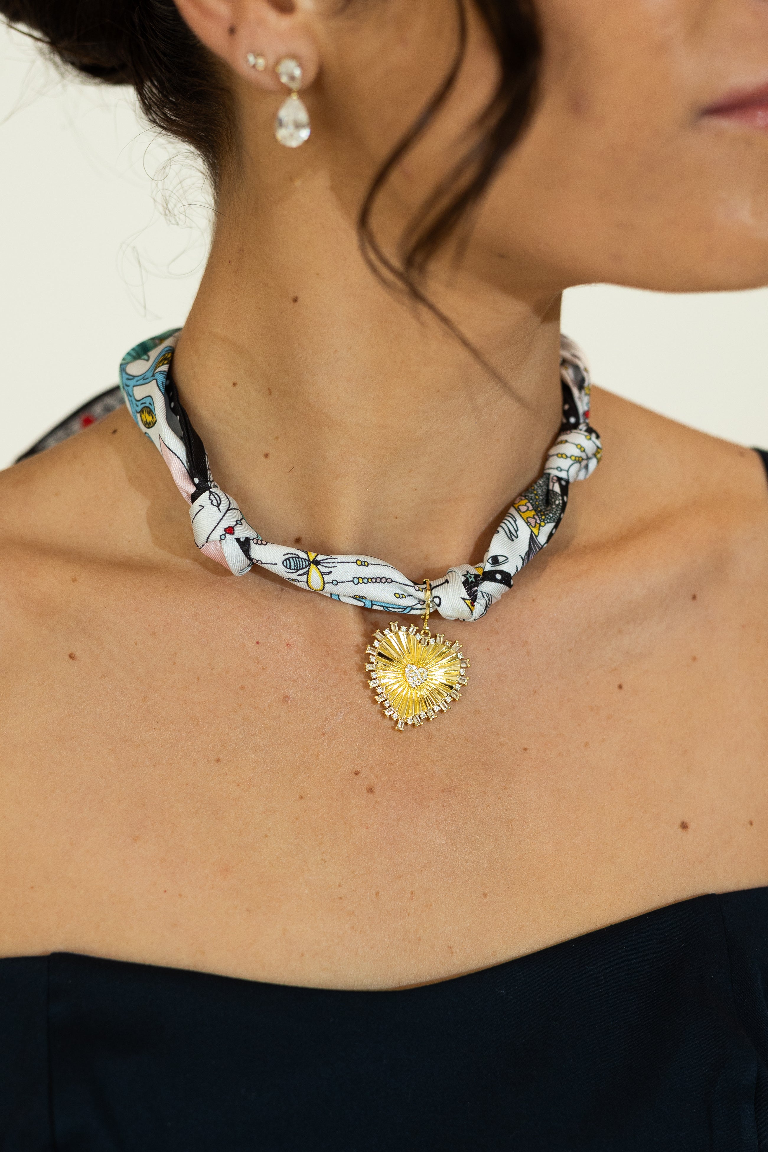 Pre-Order Santorini Scarf Necklace