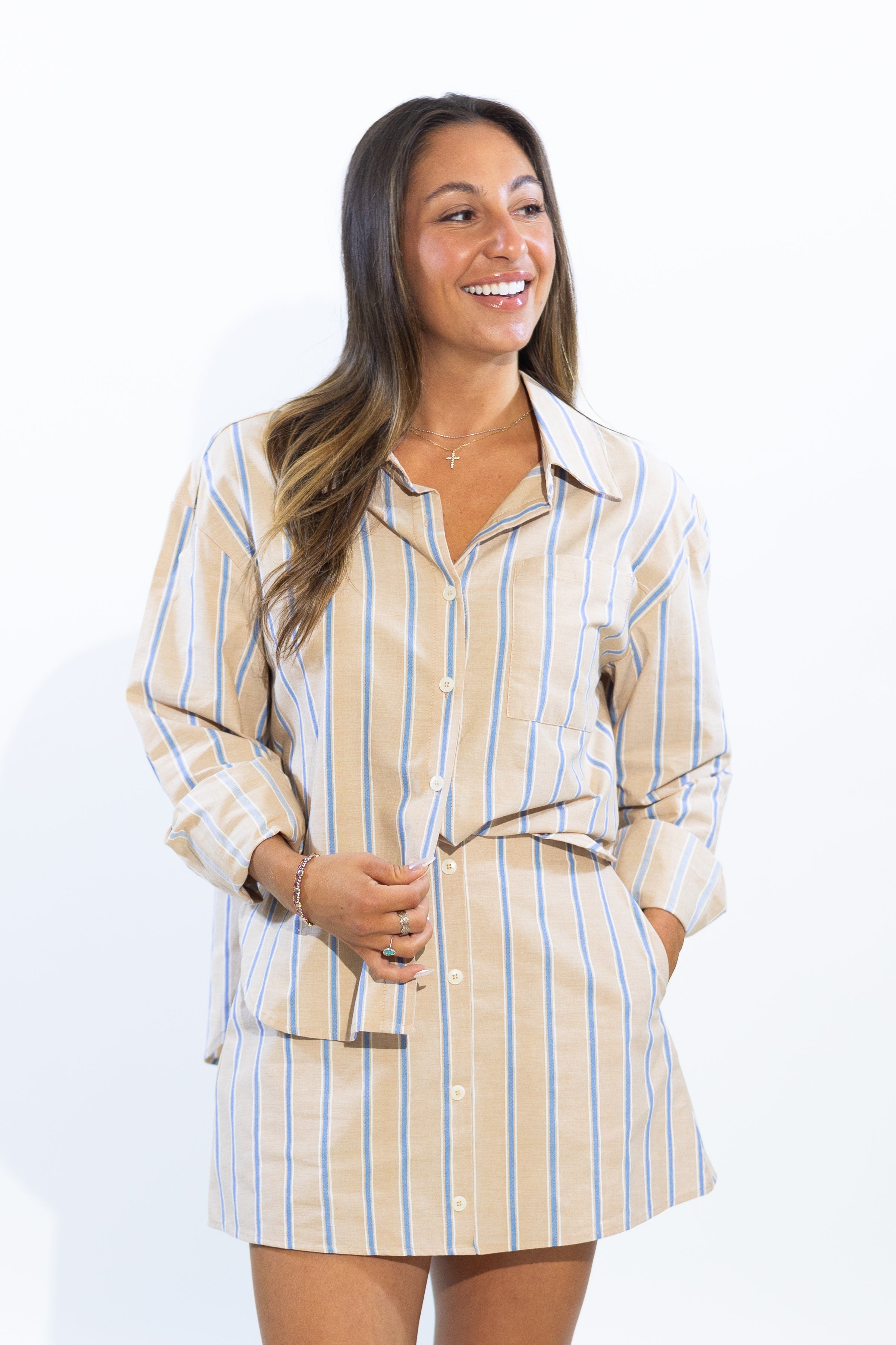 Calliope Button Down Set