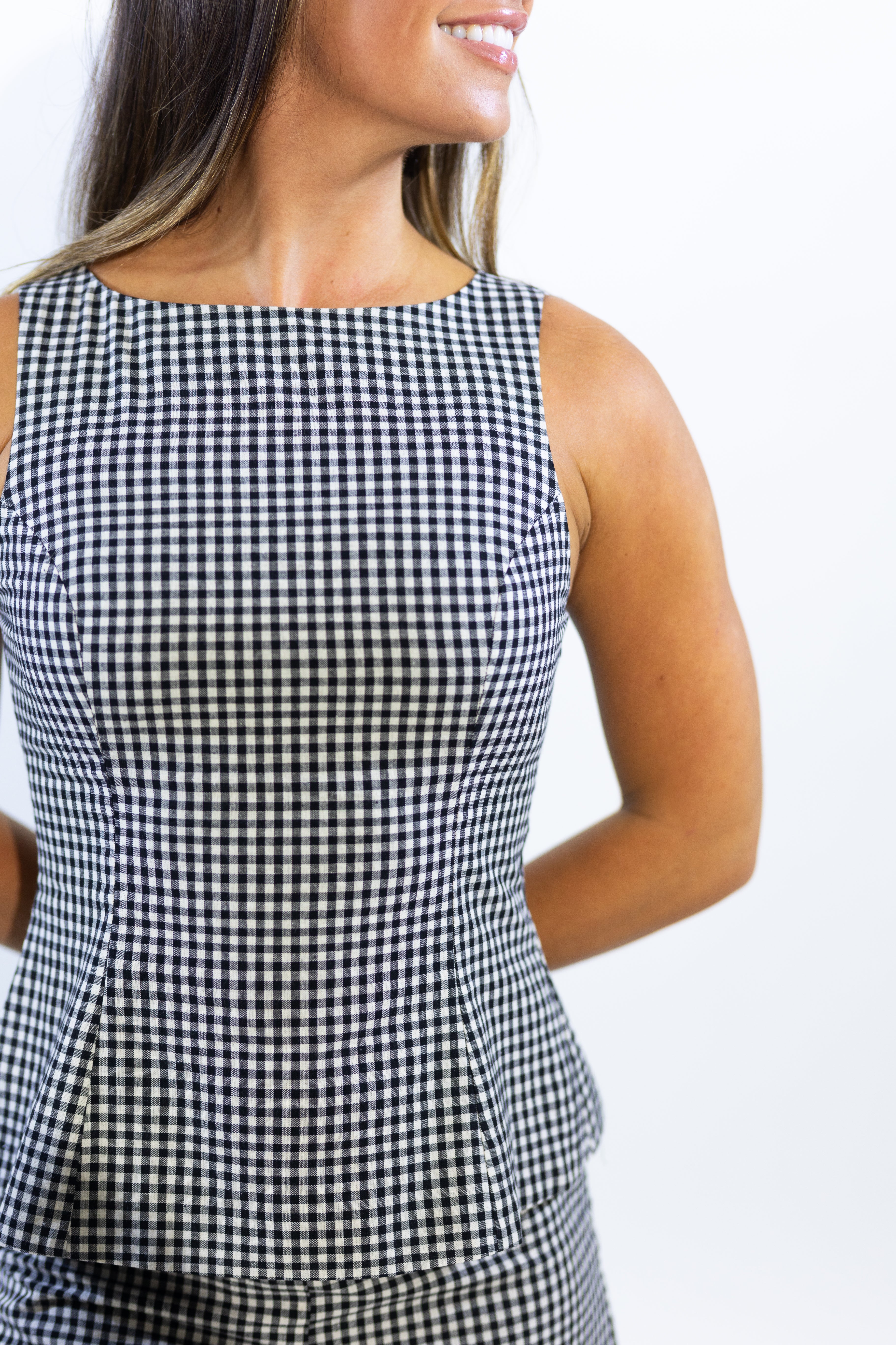 Birdie Gingham Top