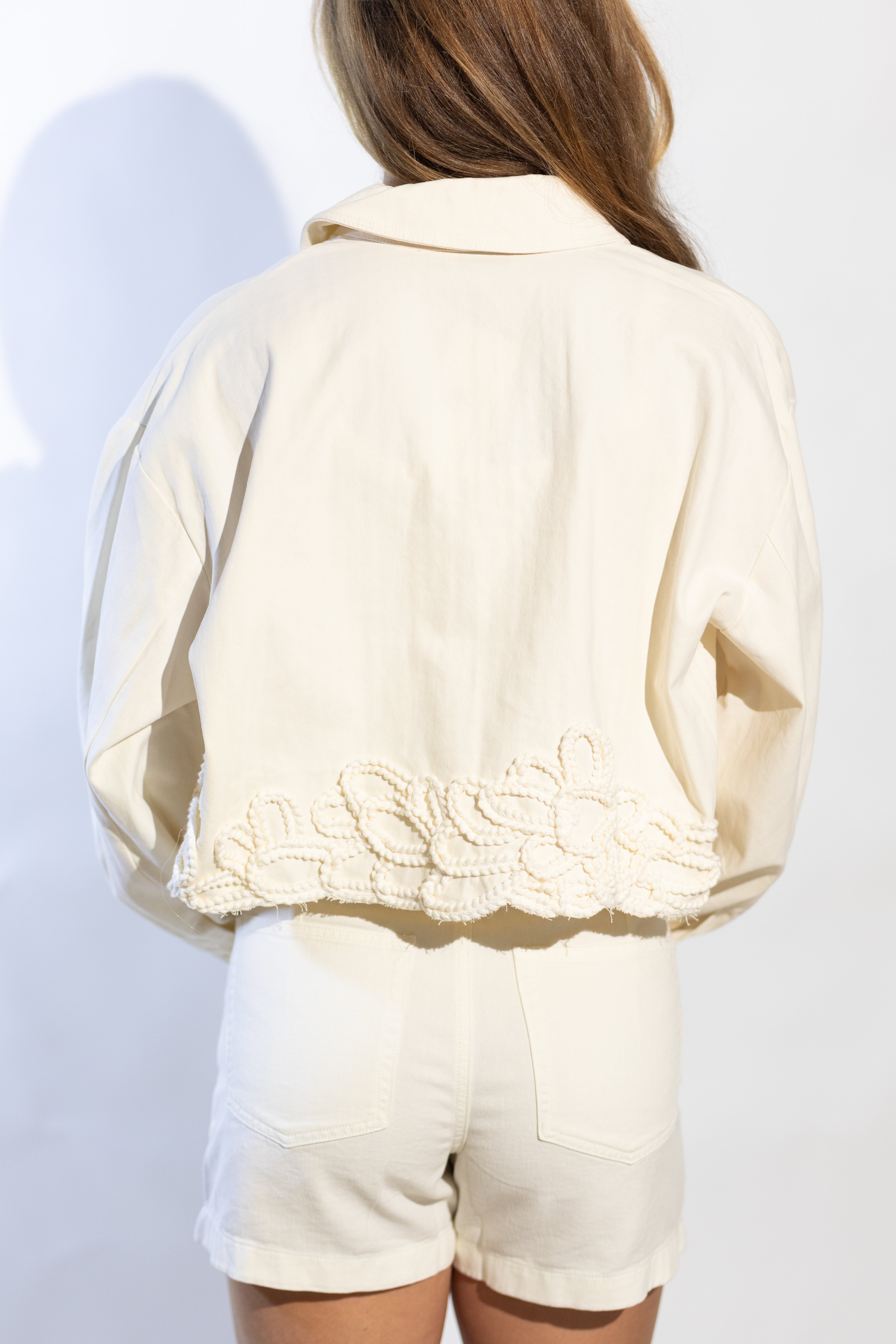 Junie Floral Embroidery Jacket