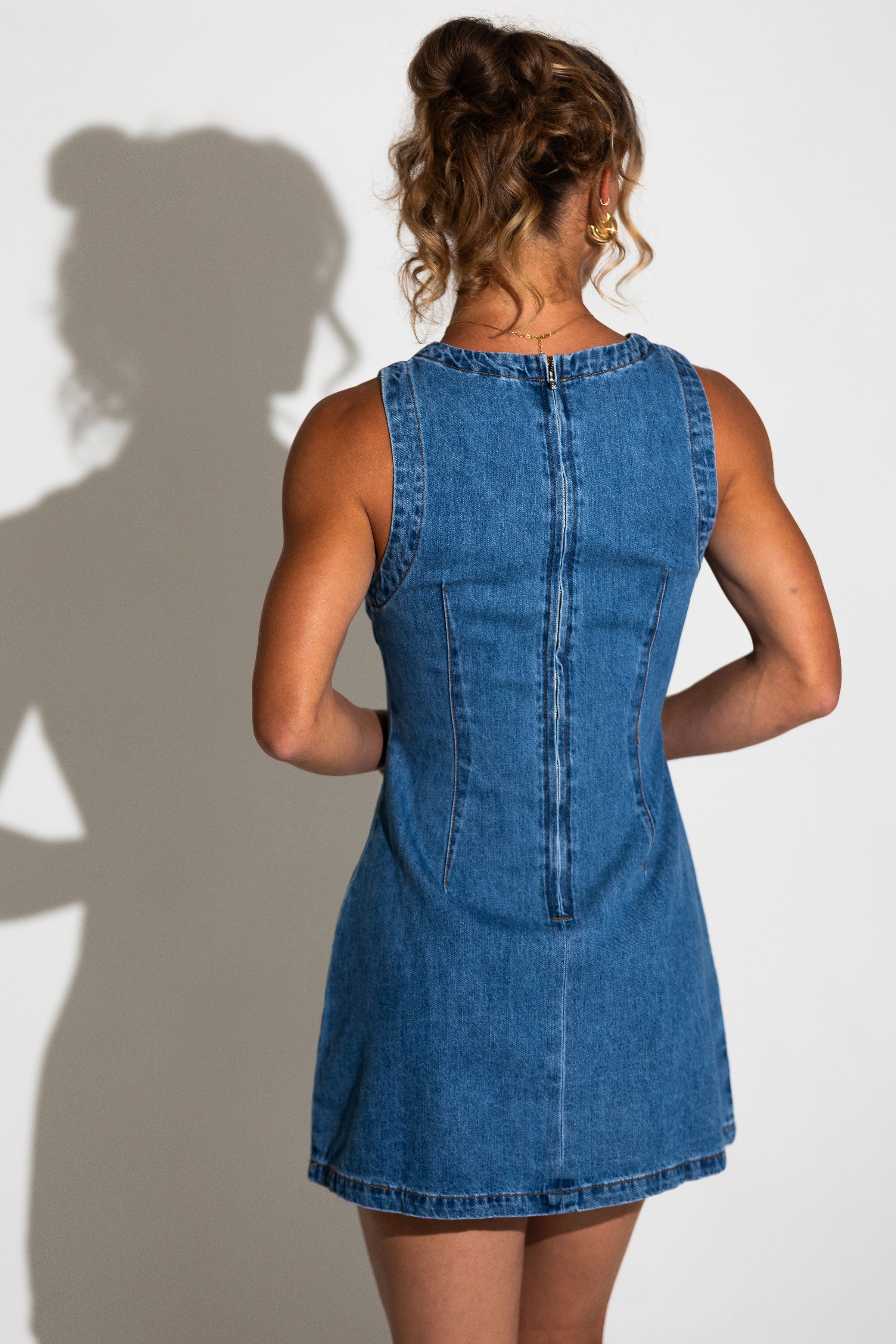Damson Denim Dress