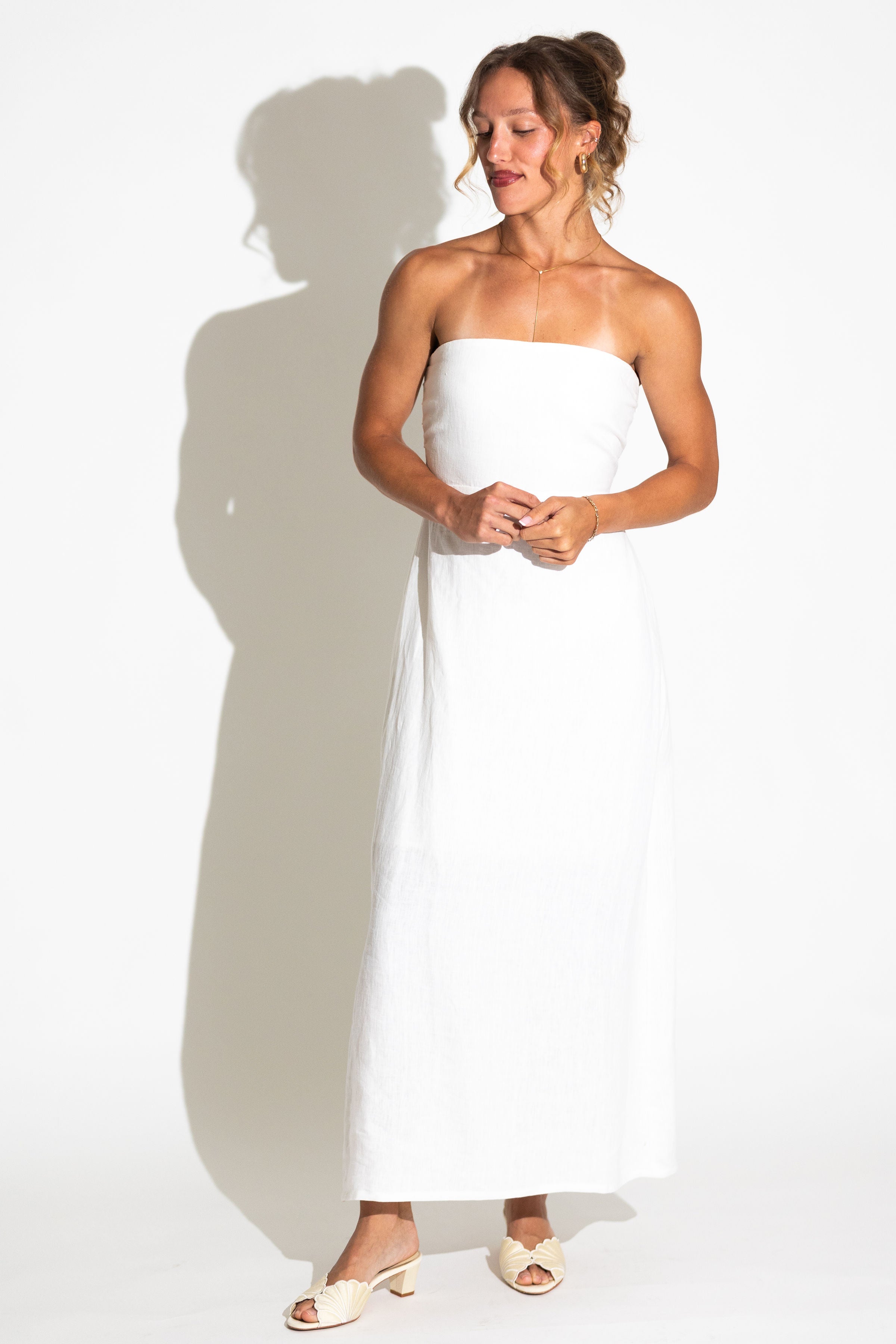 Gaia Linen Dress