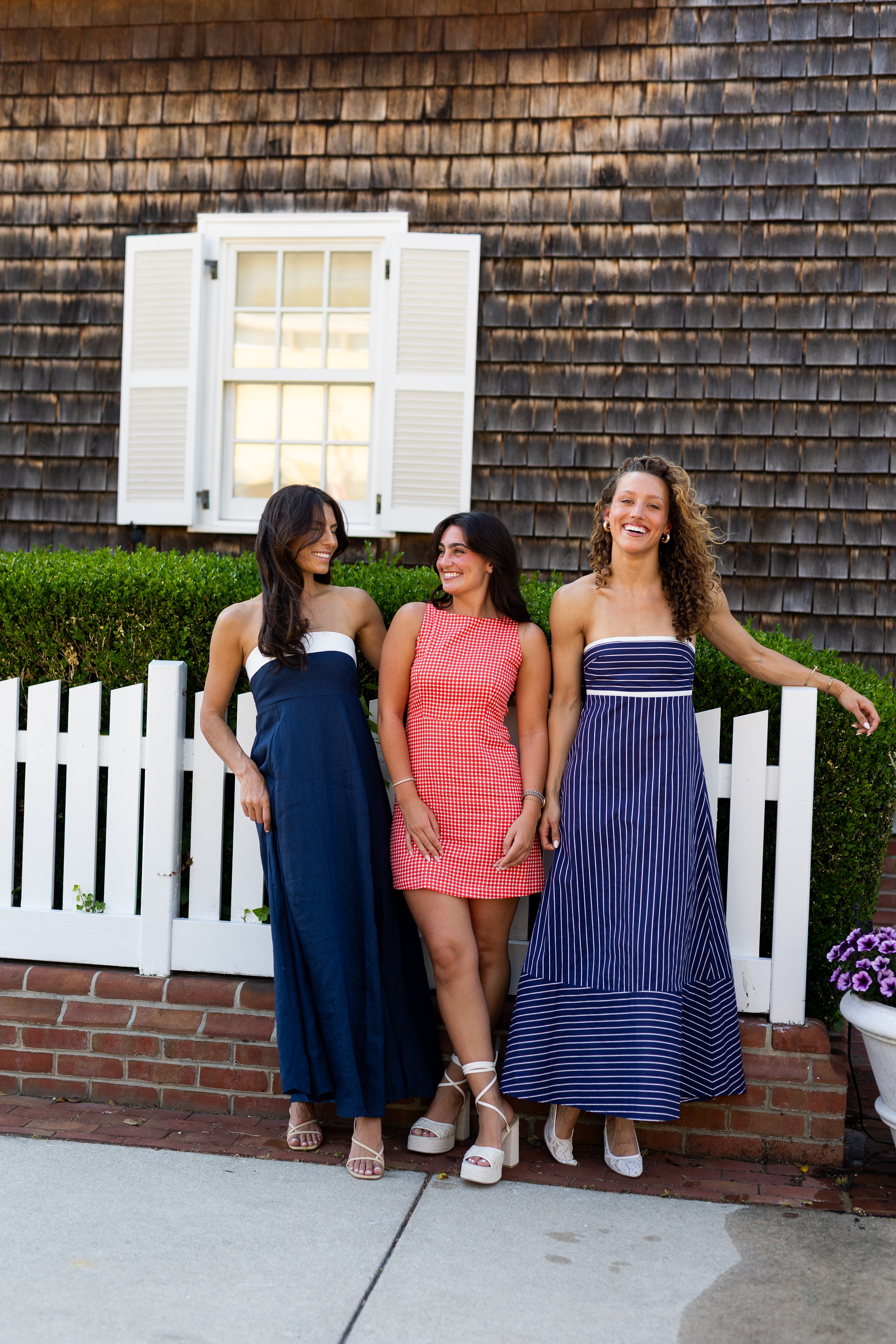 Timothy Indigo Stripe Dress