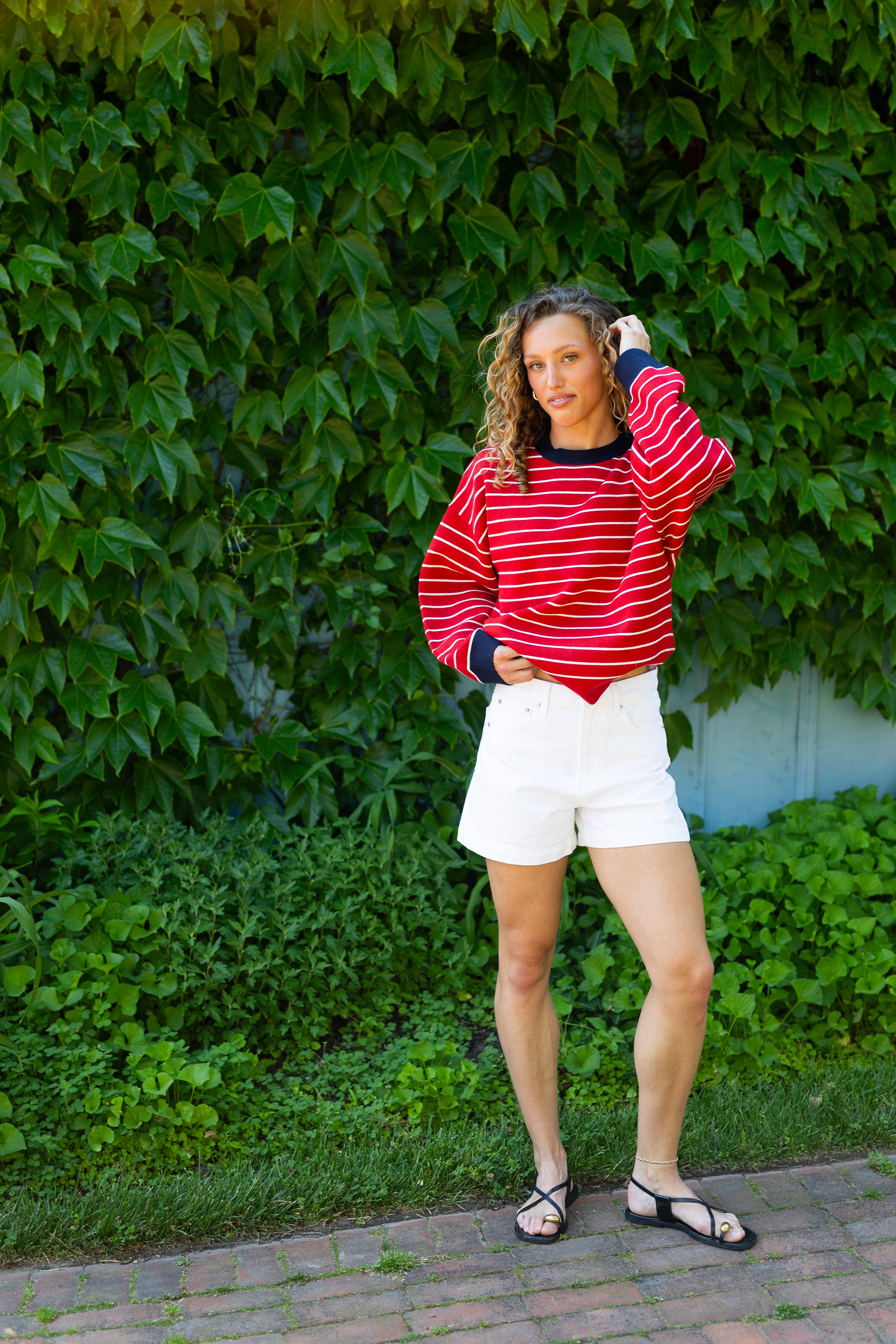 Marley Striped Crew