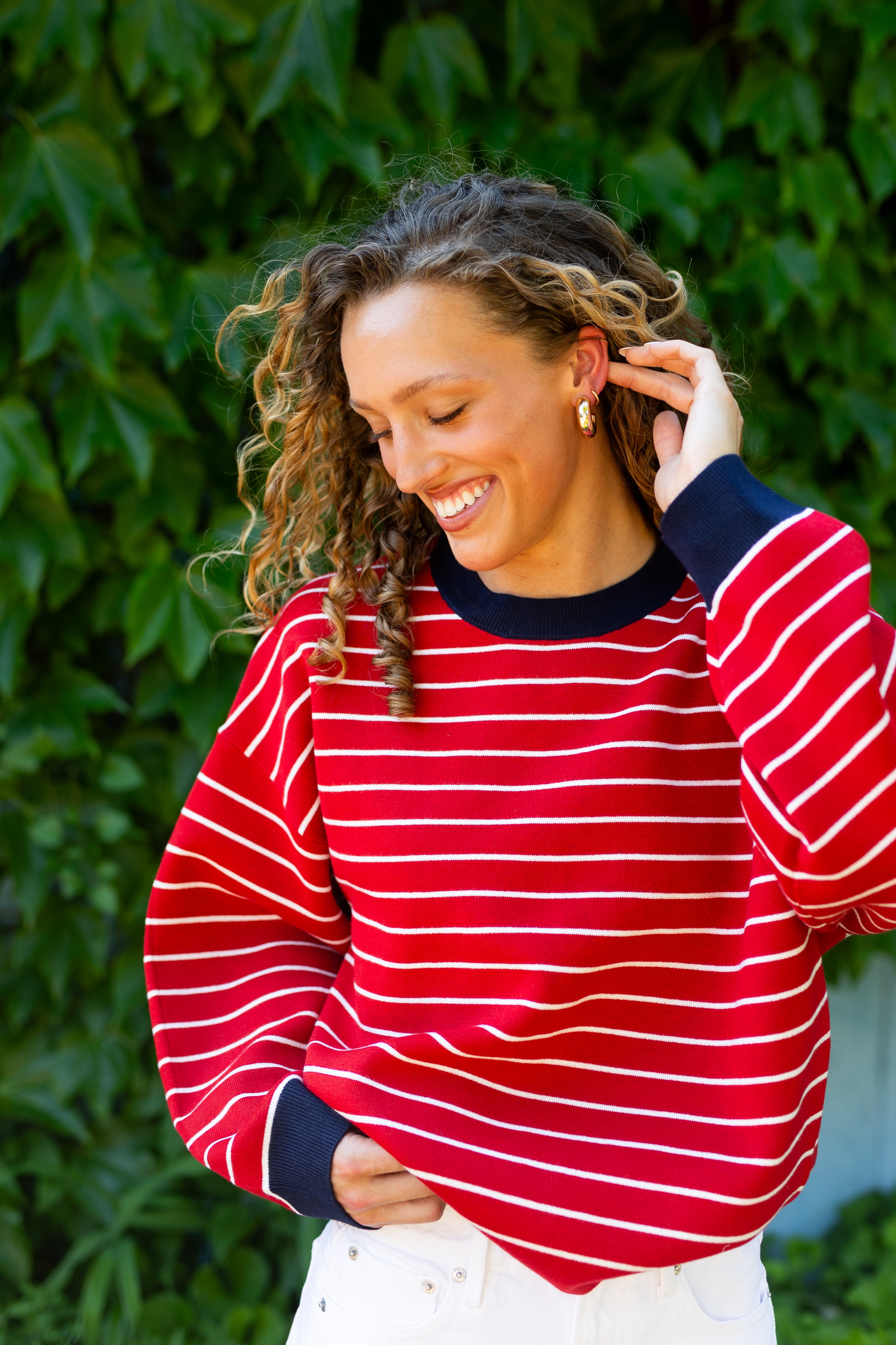 Marley Striped Crew