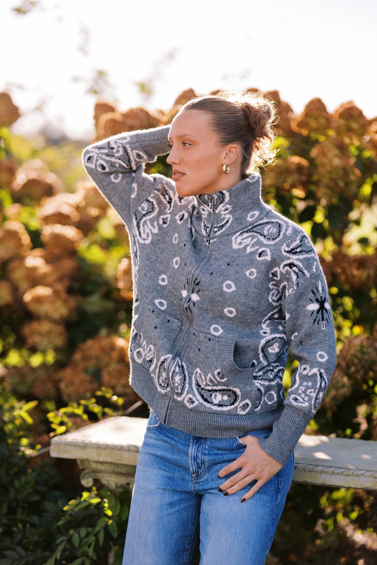 Pre-Order Bridget Bandana Sweater