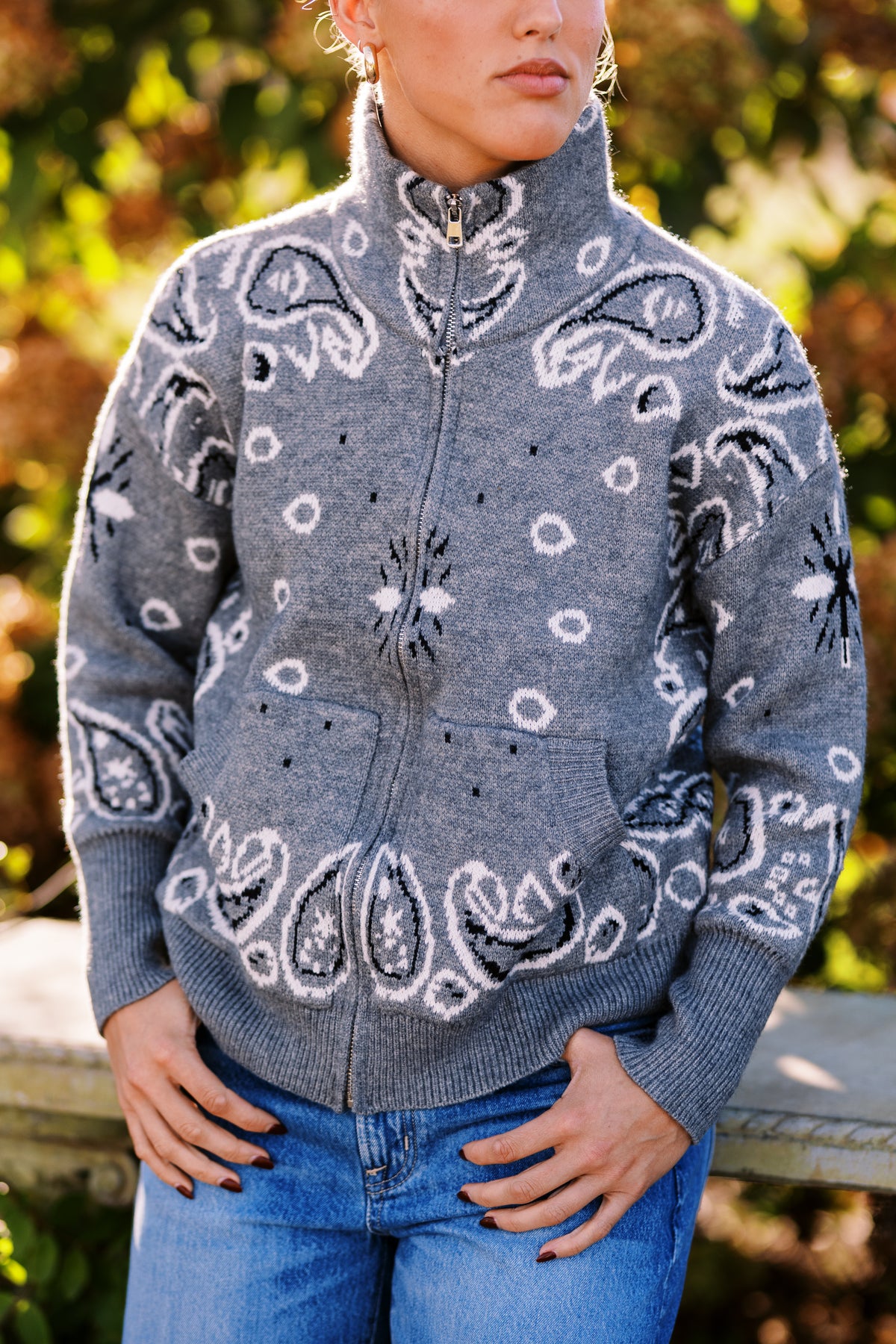 Pre-Order Bridget Bandana Sweater