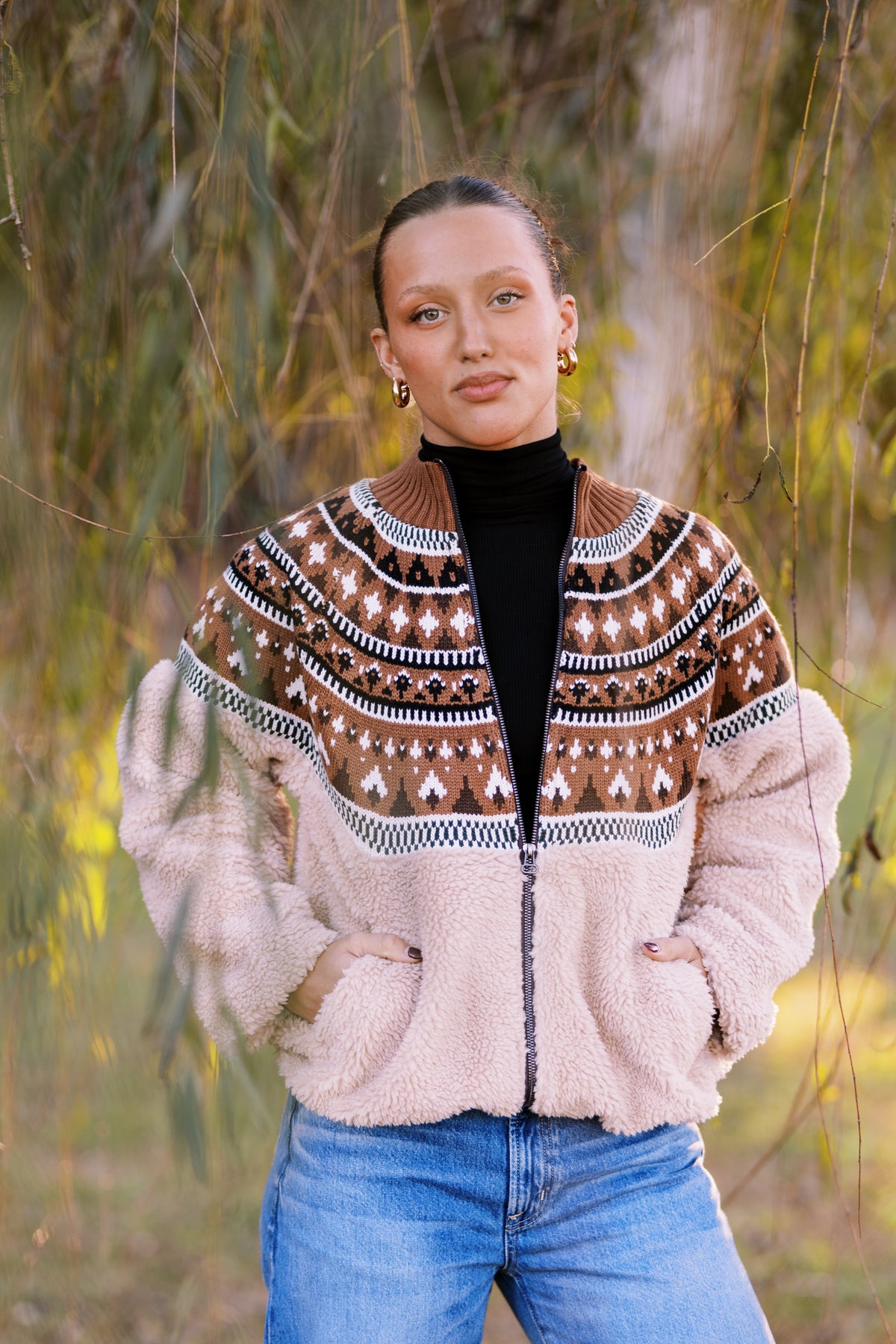 Aspen Zip Sherpa
