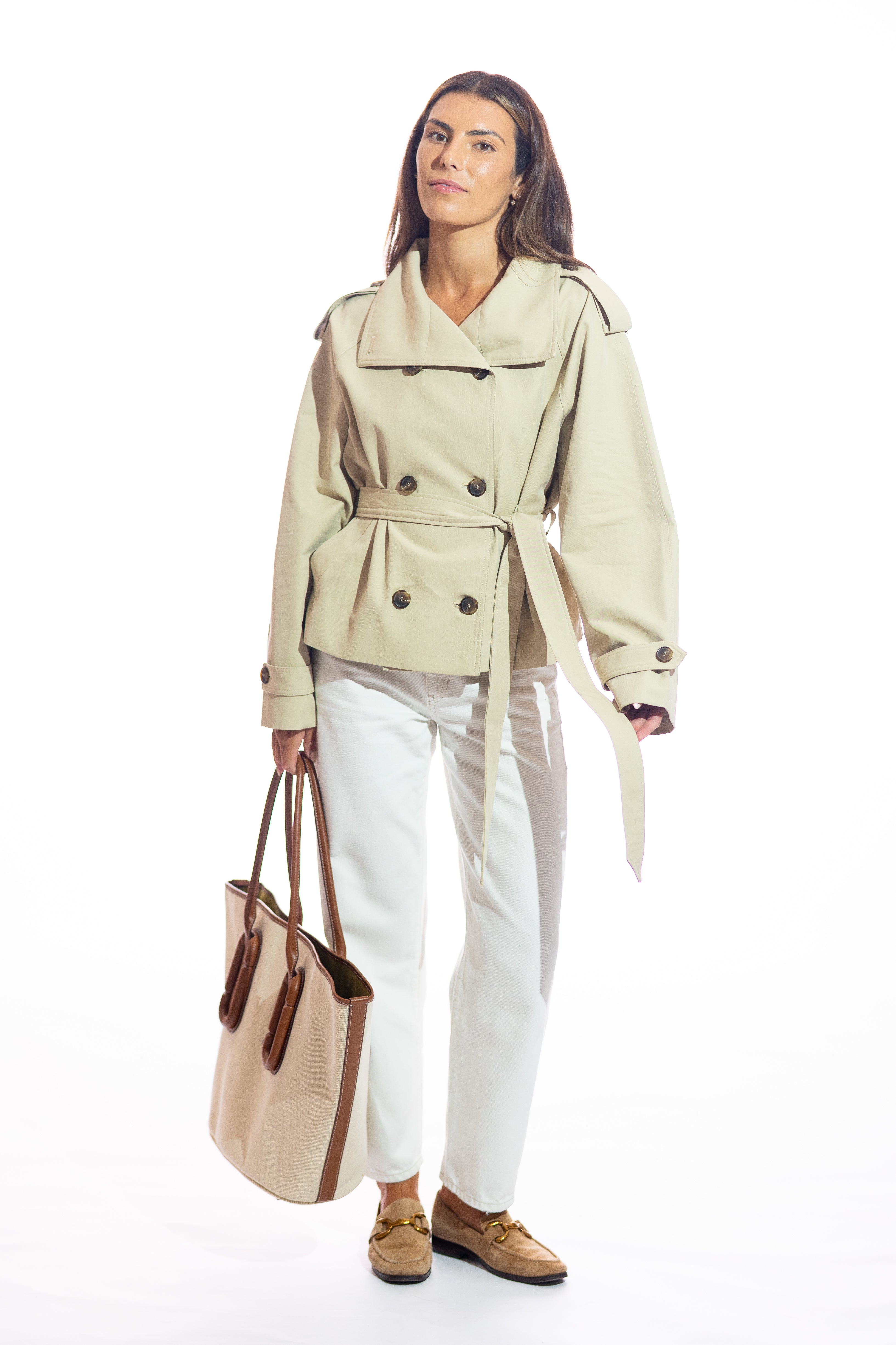 Marais Short Trench Coat
