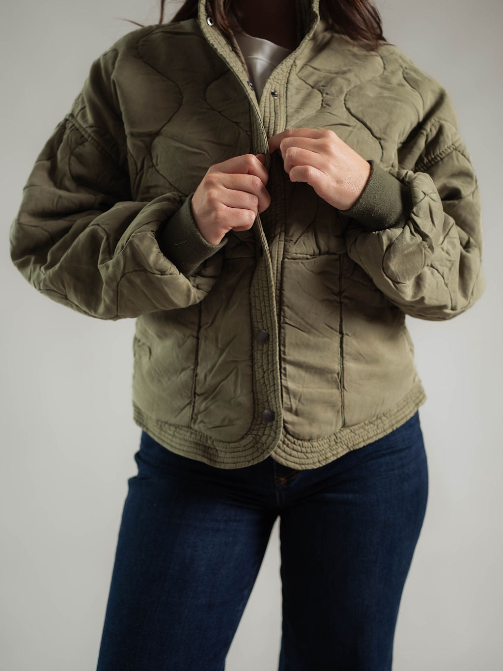 Simone Olive Jacket