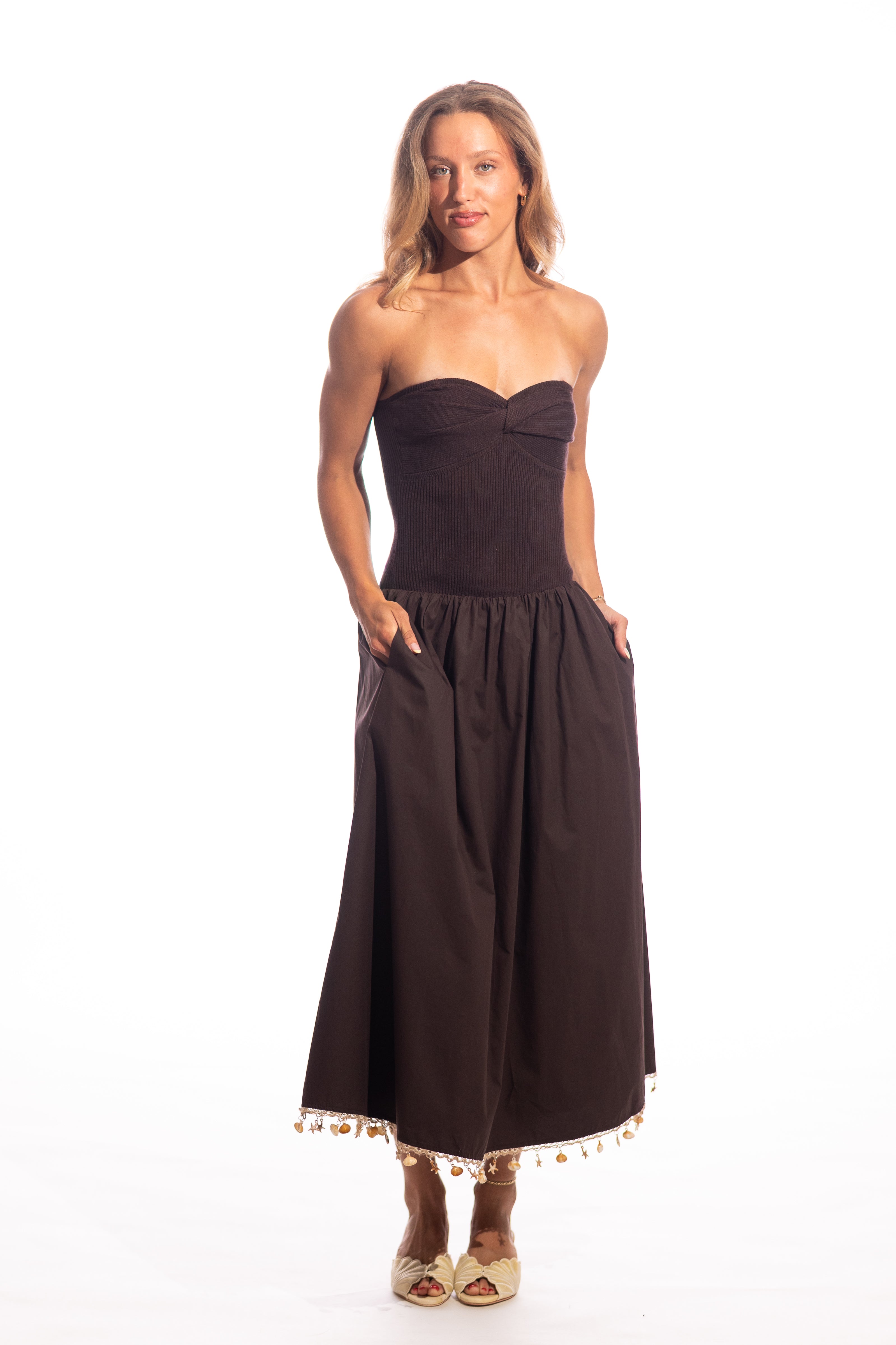 Ariel Seashell Hem Dress