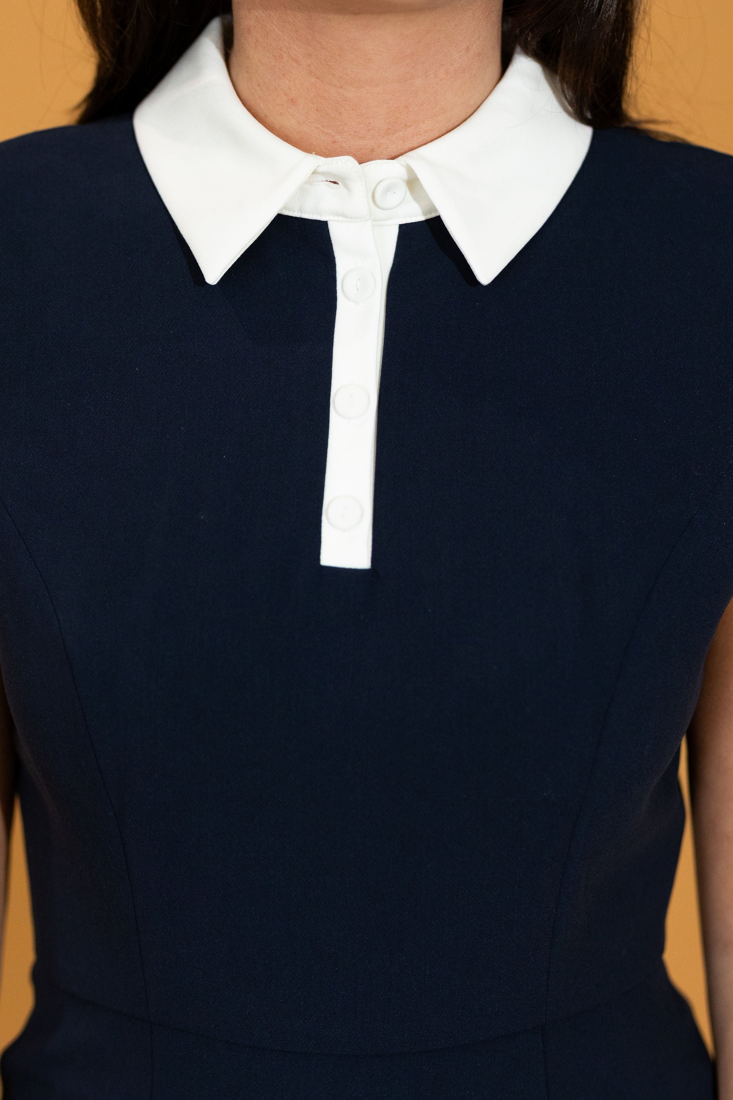 Azra Twill Mini Dress