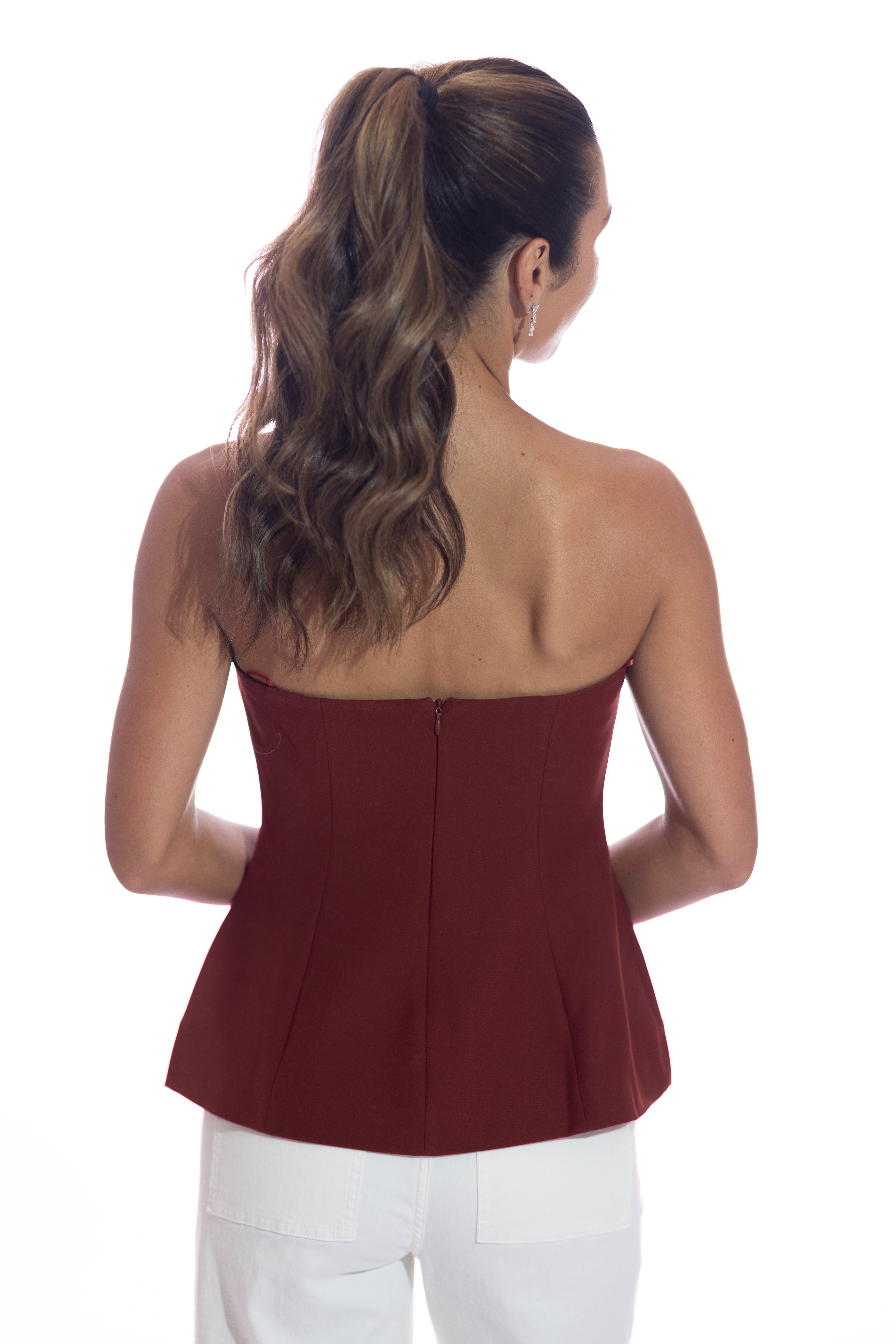 Arabia Strapless Top