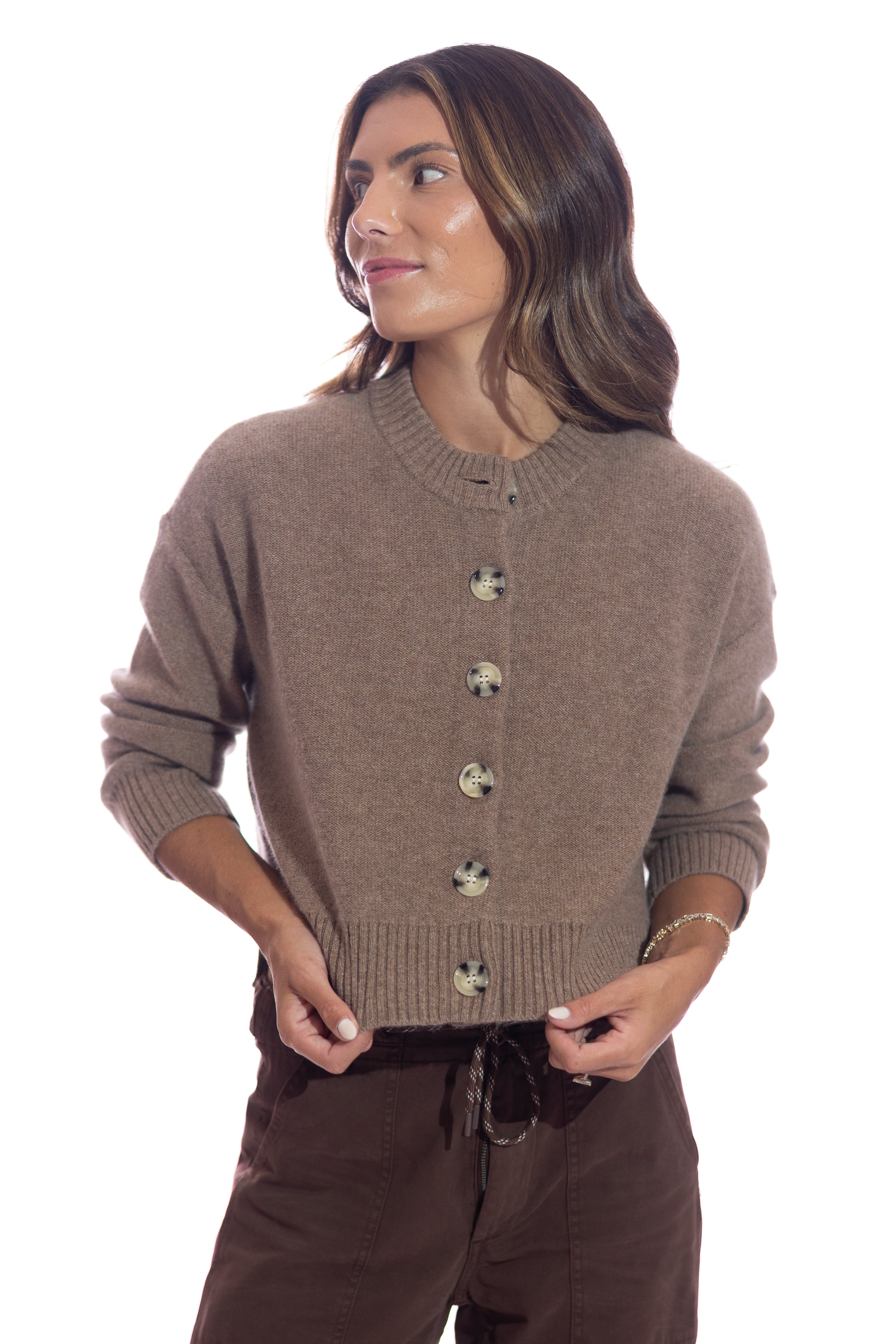 Nina 100% Cashmere Cardigan