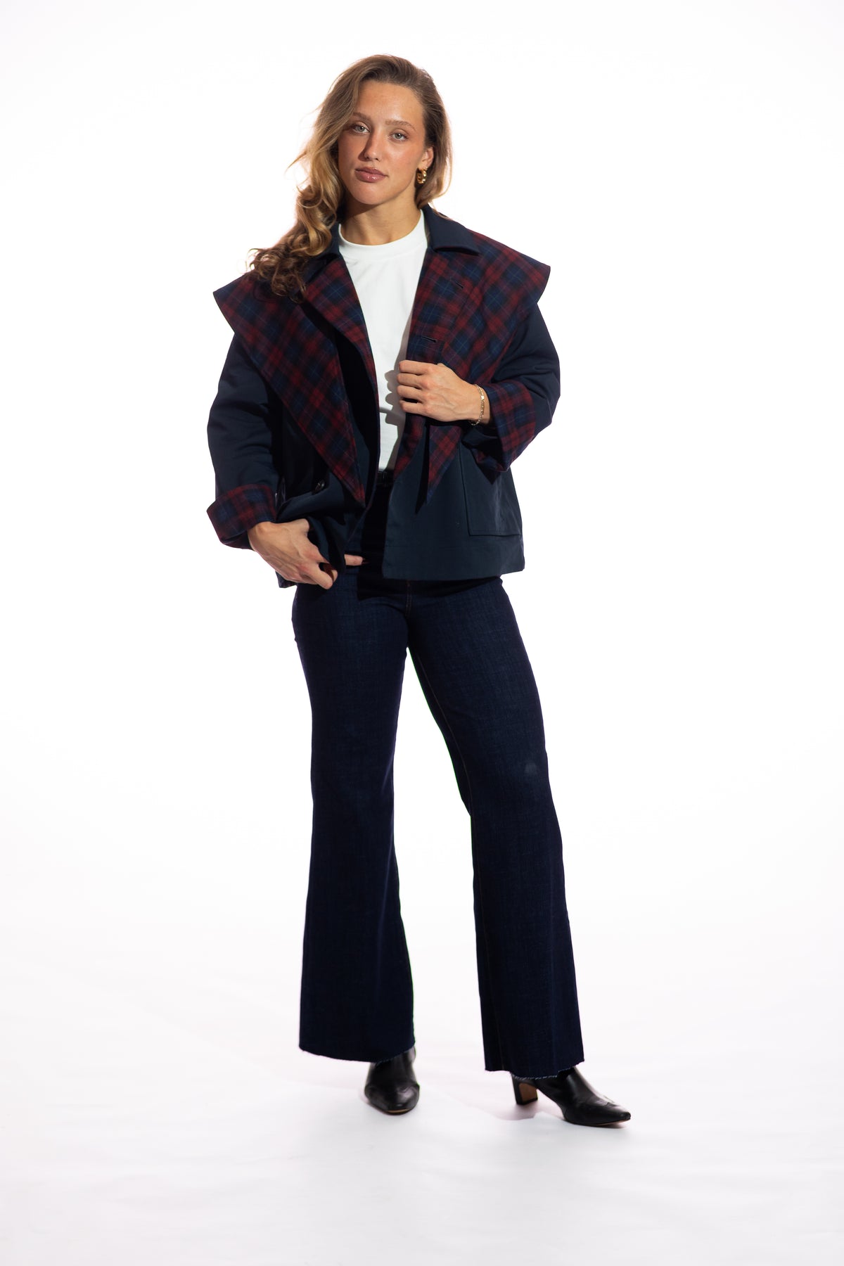 Slater Scarf Trim Jacket