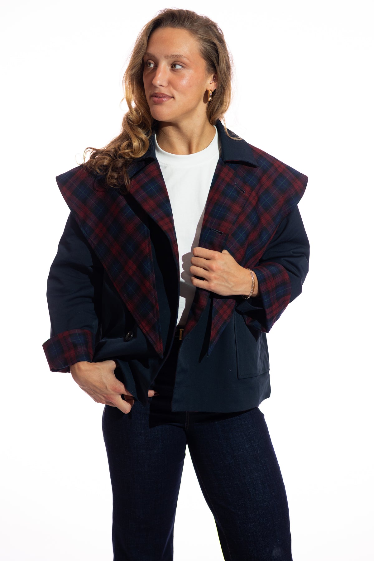 Slater Scarf Trim Jacket