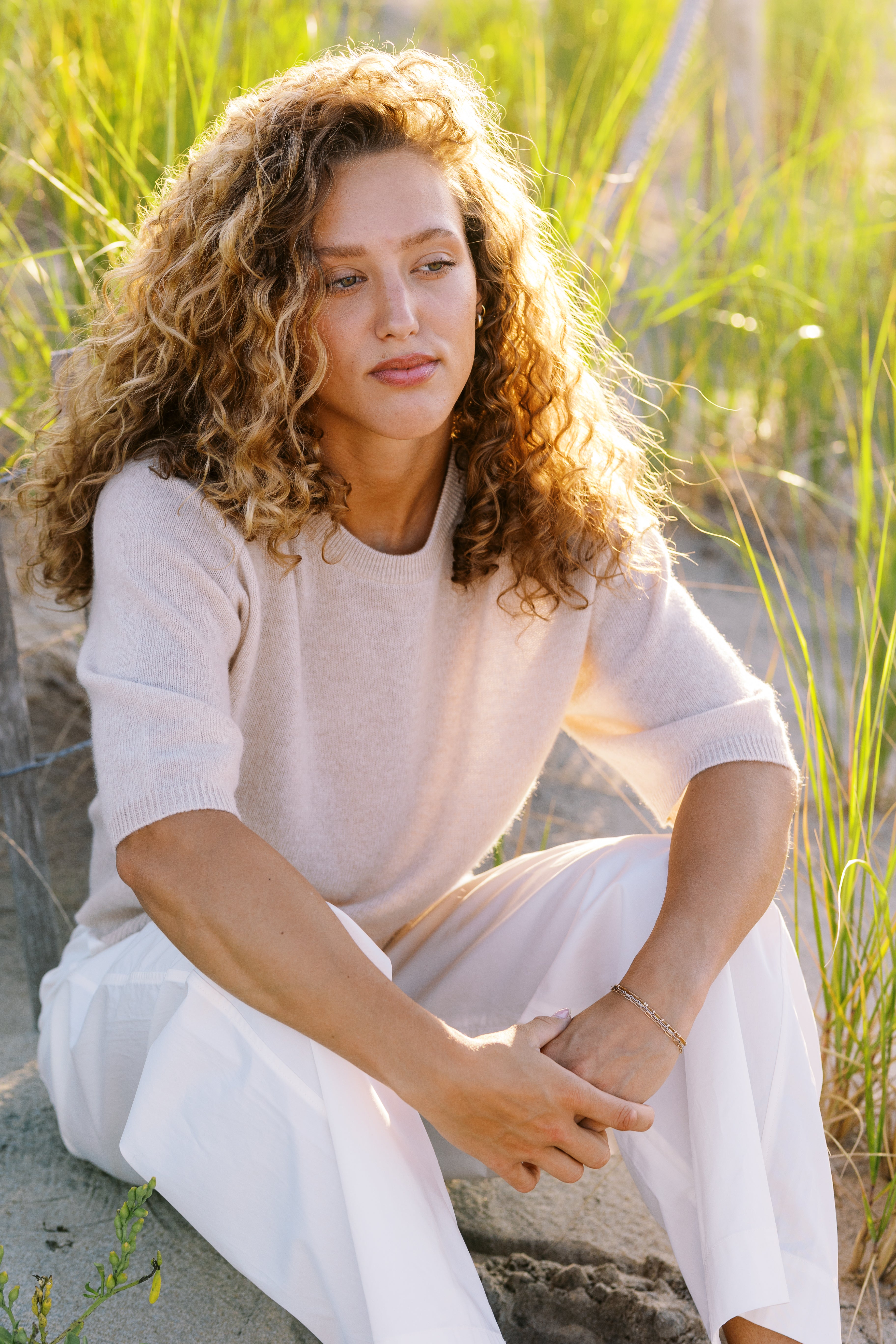 Millie 100% Cashmere Tee