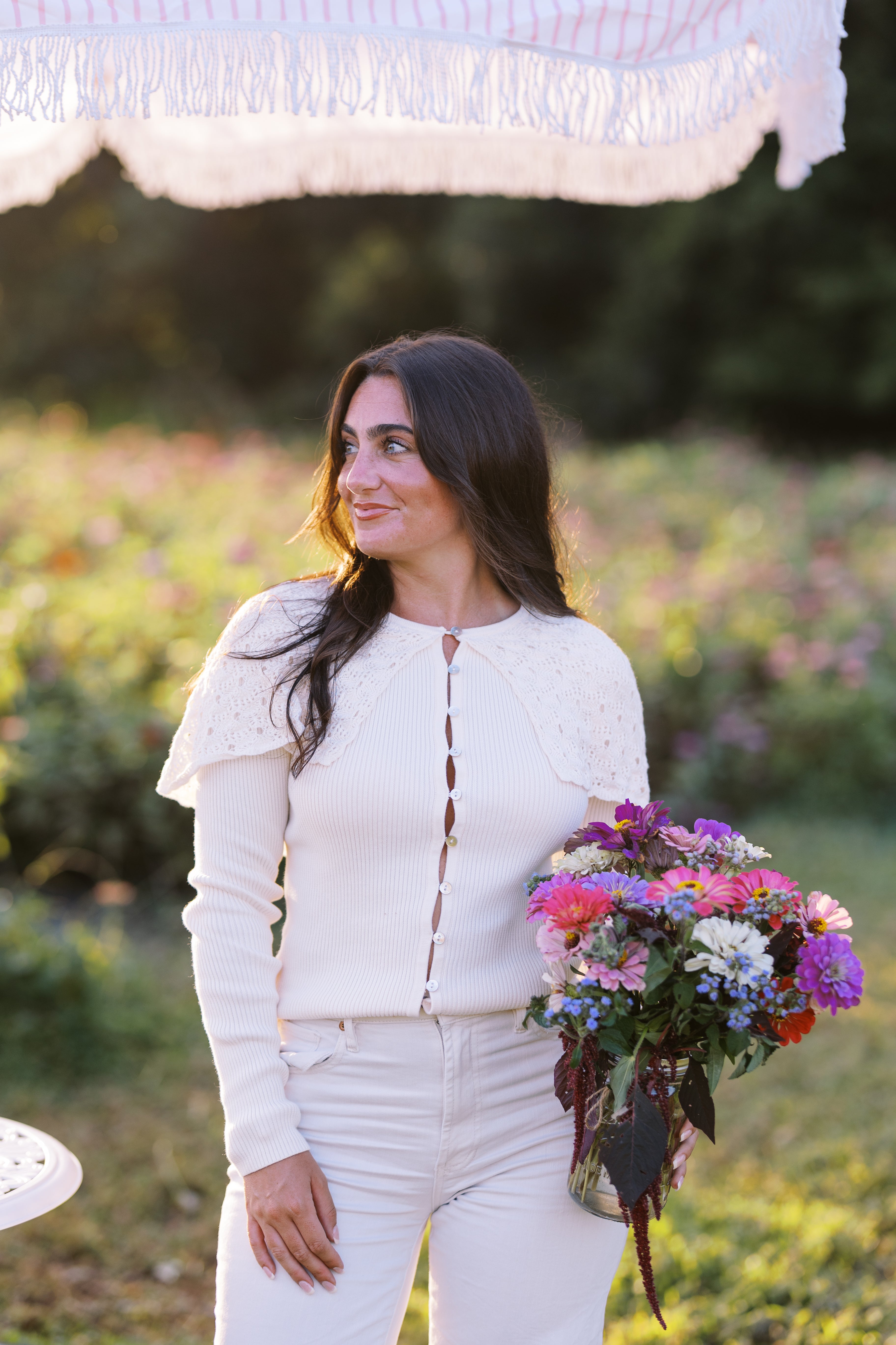 Valley Cape Crochet Cardigan